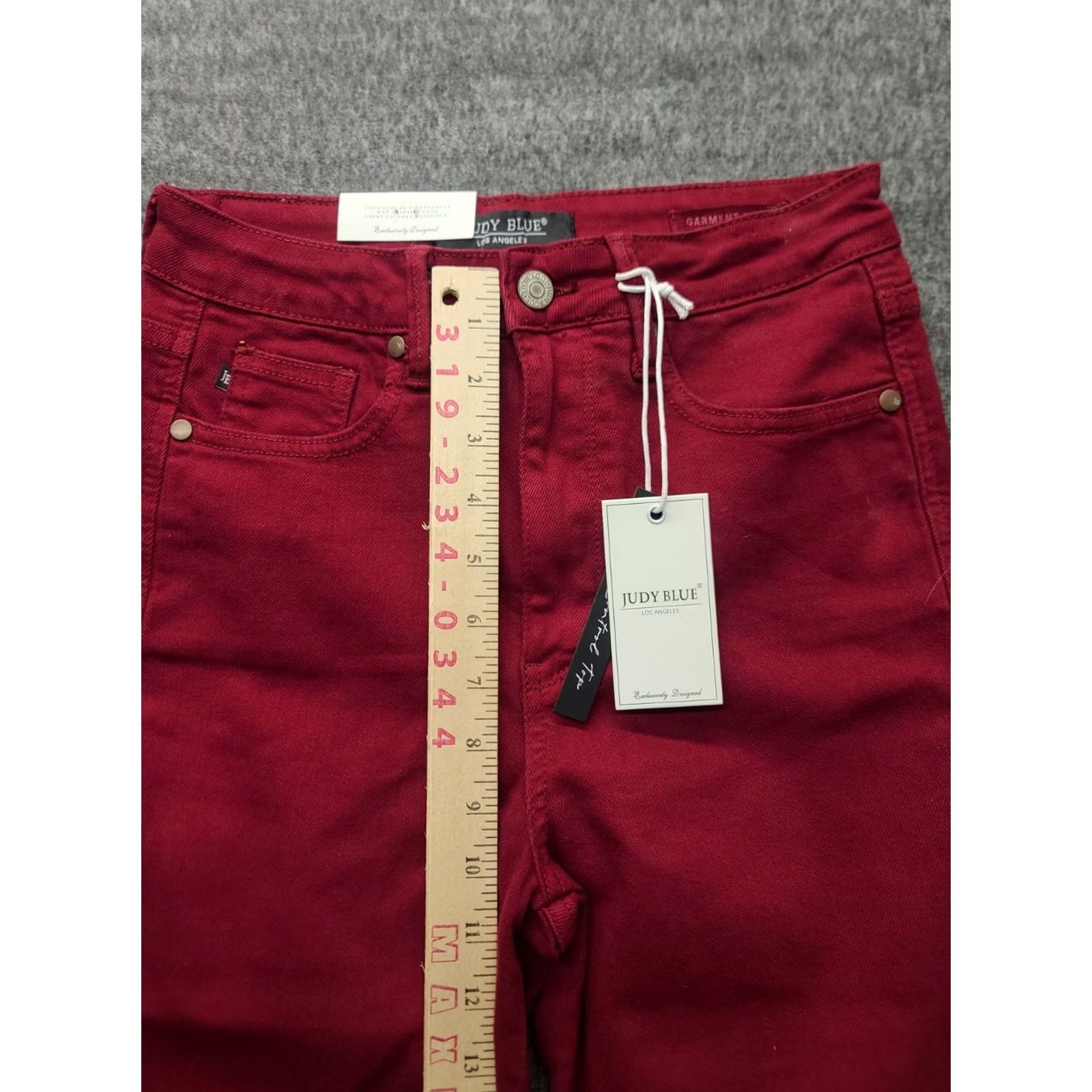Vintage VINTAGE Judy Blue Jeans Womens 27 Skinny High Rise Slimming Tummy Control Red 90s Denim Jeans Womens 27 Inches Size 27" / US 4 / IT 40 - 6 Thumbnail