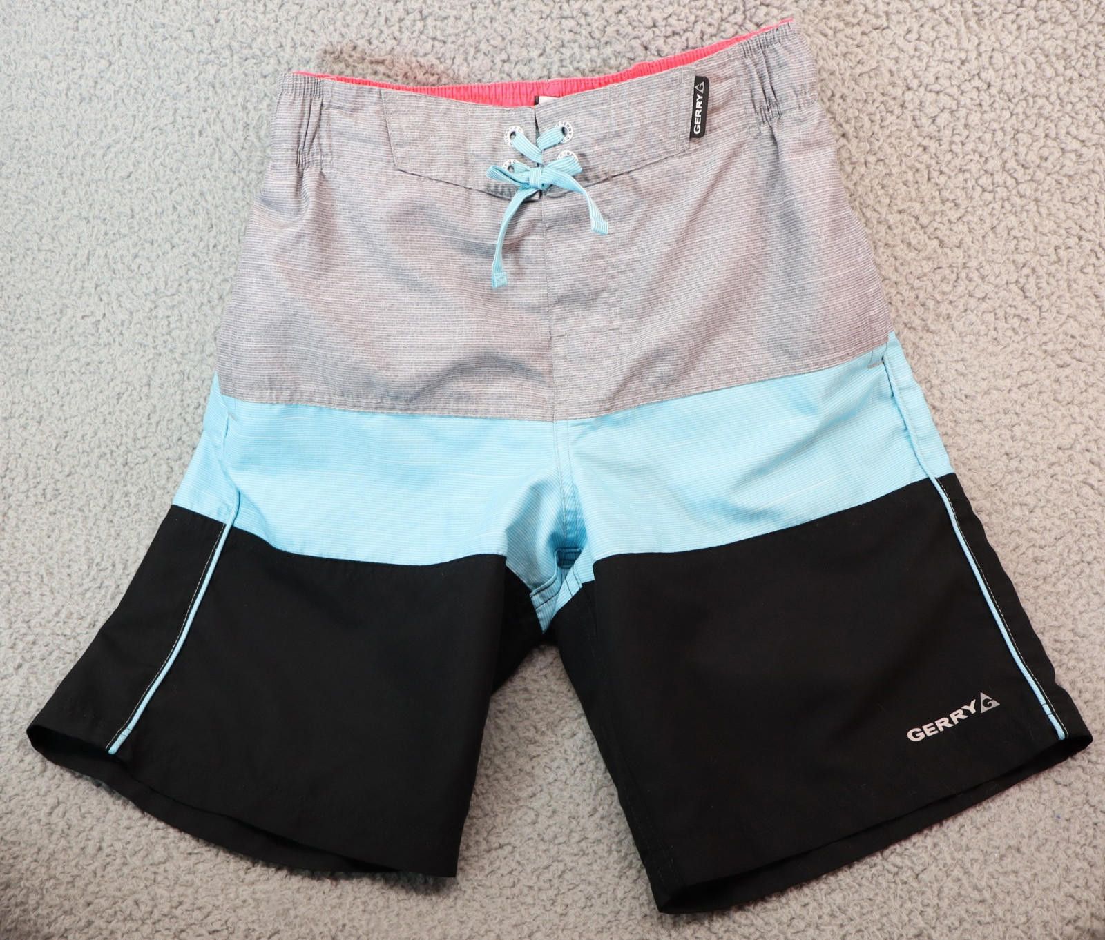 Gerrit Jacob Swim Trunks Boys Medium 10/12 Bathing Suit Grey Lined Gerry Size US 26 / EU 42 - 1 Thumbnail