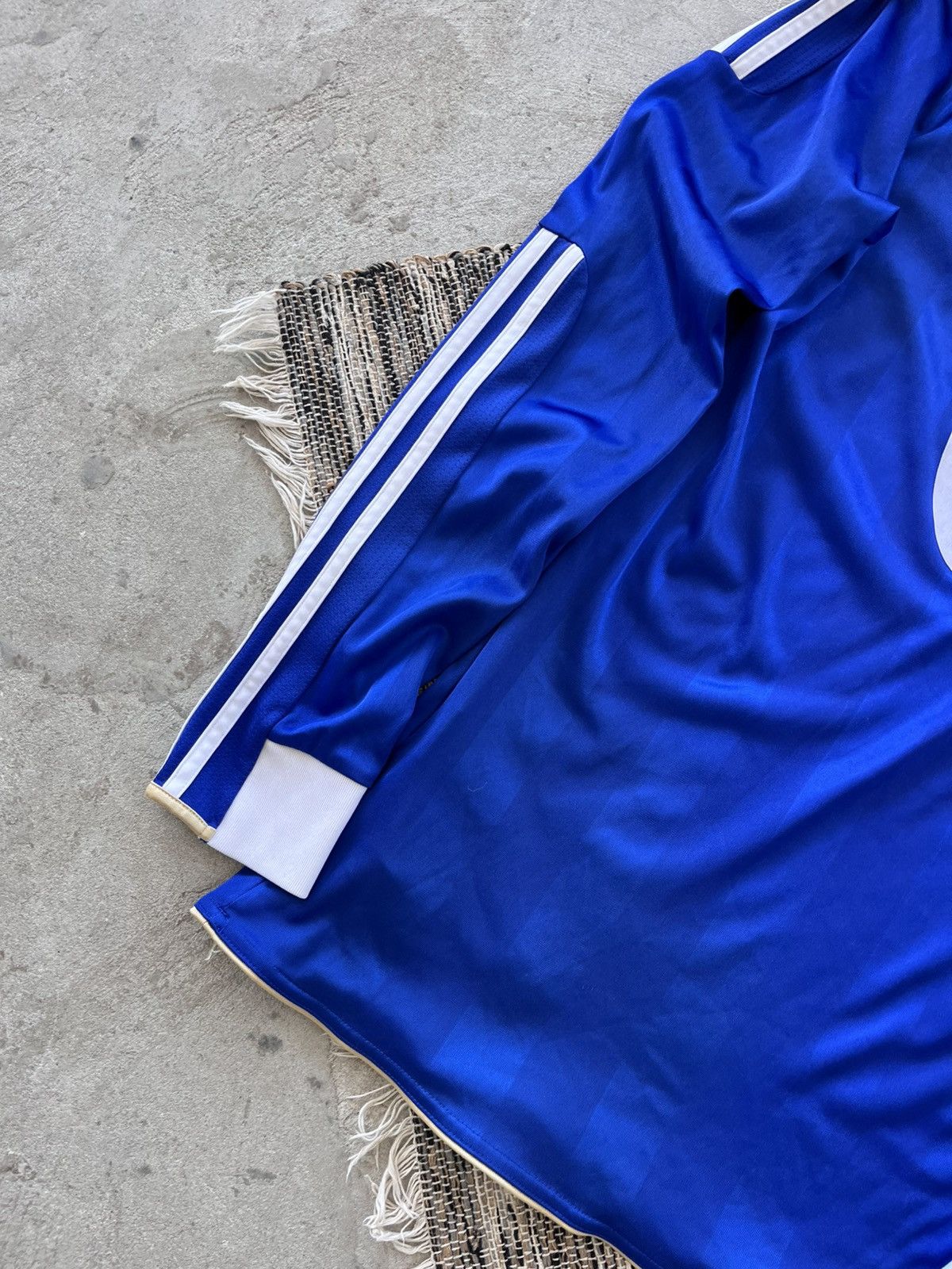 Adidas Vintage Adidas Dynamo Kyiv LongSleeve Jersey Blue 6 Football Size US S / EU 44-46 / 1 - 11 Thumbnail
