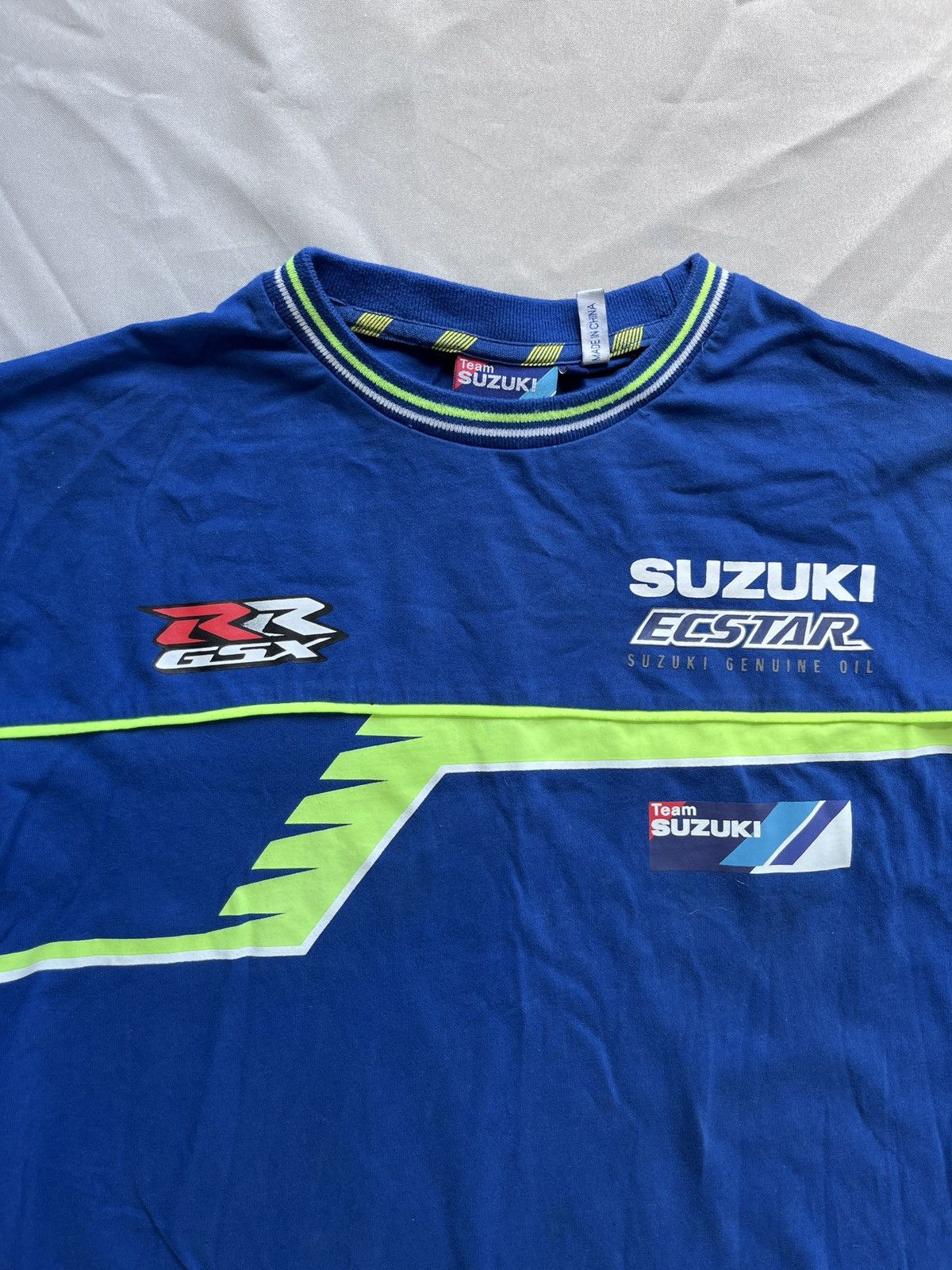 Other SUZUKI Ecstar Official Merch Blue T-shirt Size US XL / EU 56 / 4 - 2 Thumbnail