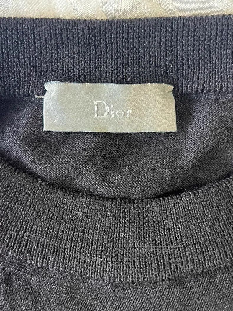 Dior Dior Black long-sleeved sweater Size US S / EU 44-46 / 1 - 5 Thumbnail