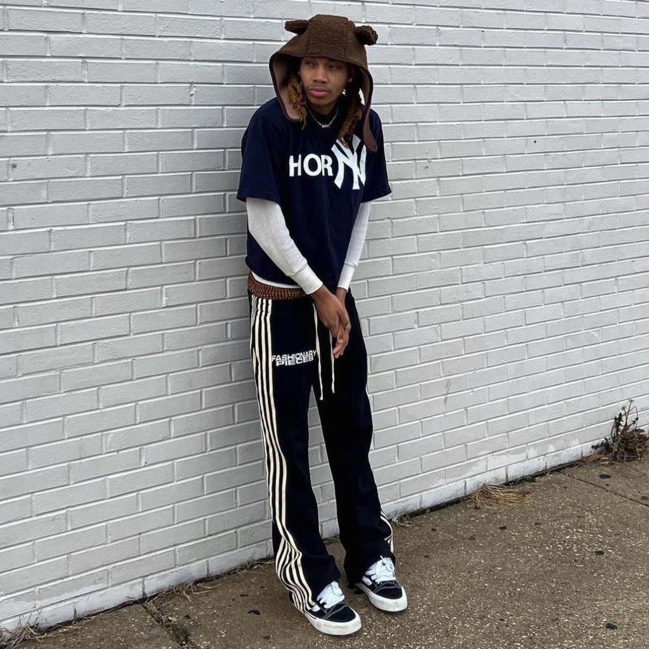 Japanese Brand × Other Black uniform trackpants Size US 30 / EU 46 - 3 Thumbnail