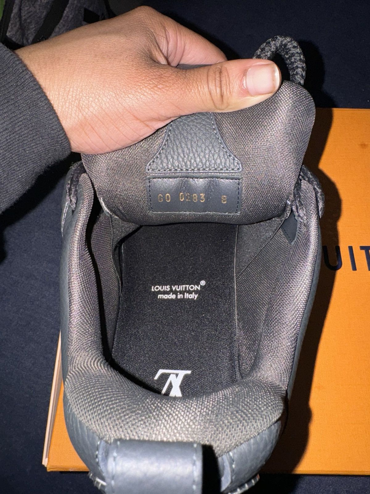 Louis Vuitton BLACK LV SKATE SNEAKER Size US 8 / EU 41 - 7 Thumbnail