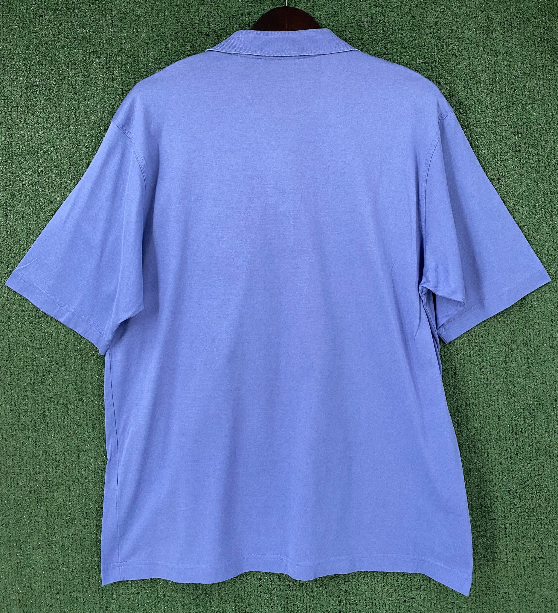 The Masters 90’s Masters Amen Corner Golf Lavender Polo Shirt SZ Large Size US L / EU 52-54 / 3 - 5 Thumbnail