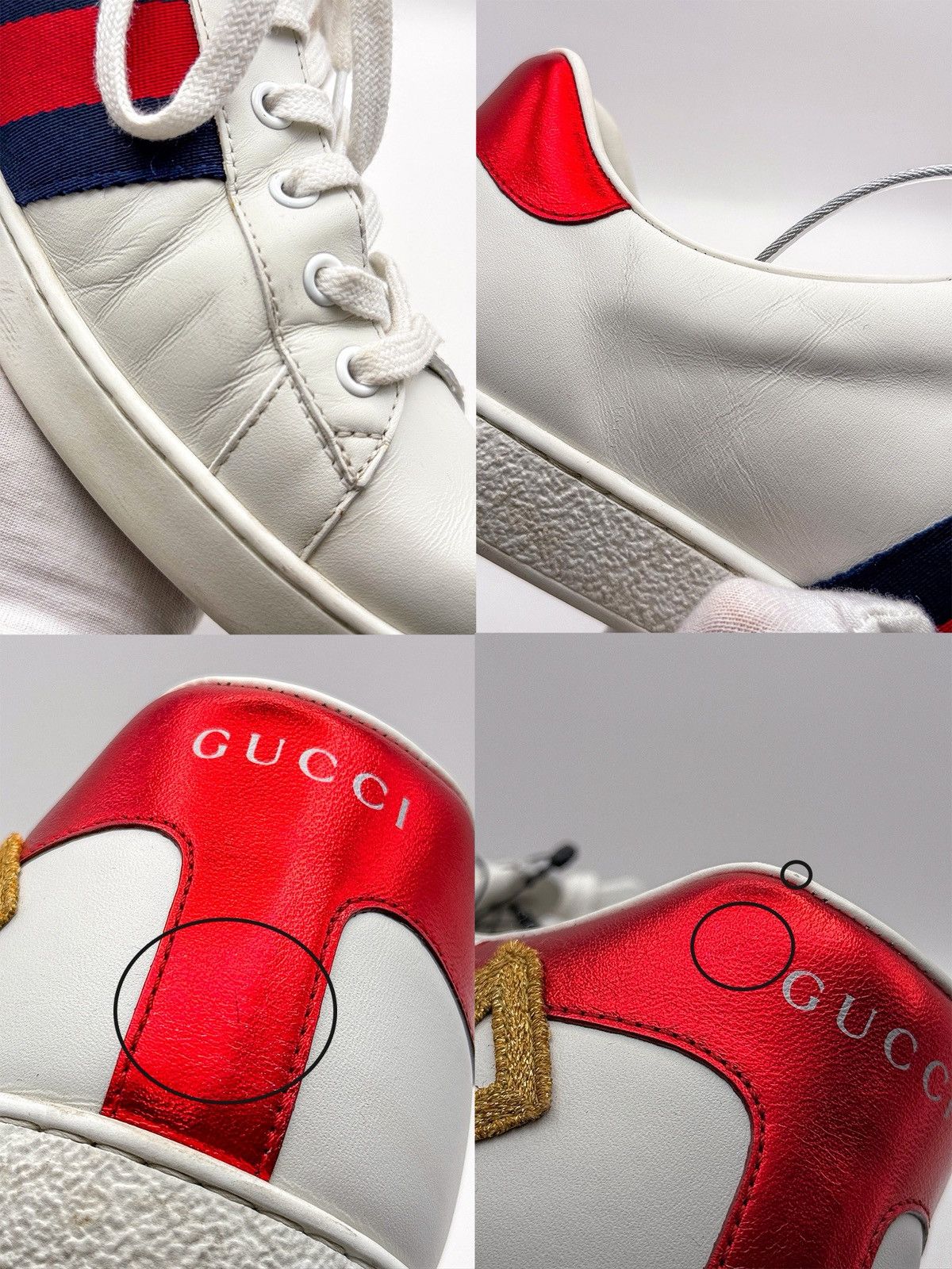 Gucci Gucci Ace Loved Limited Edition Sneakers Size US 12 / EU 45 - 24 Thumbnail