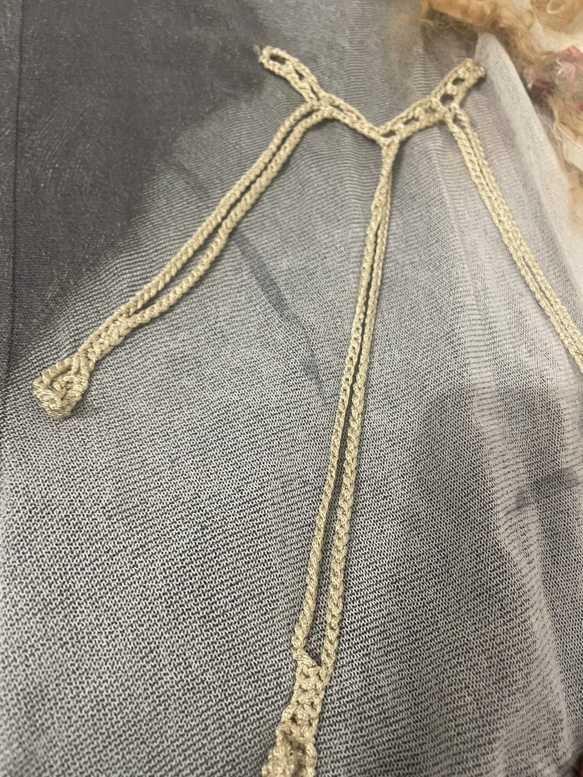 Jean Paul Gaultier Jean Paul Gaultier unique prototype experimental mesh 1998 Size M / US 6-8 / IT 42-44 - 9 Thumbnail