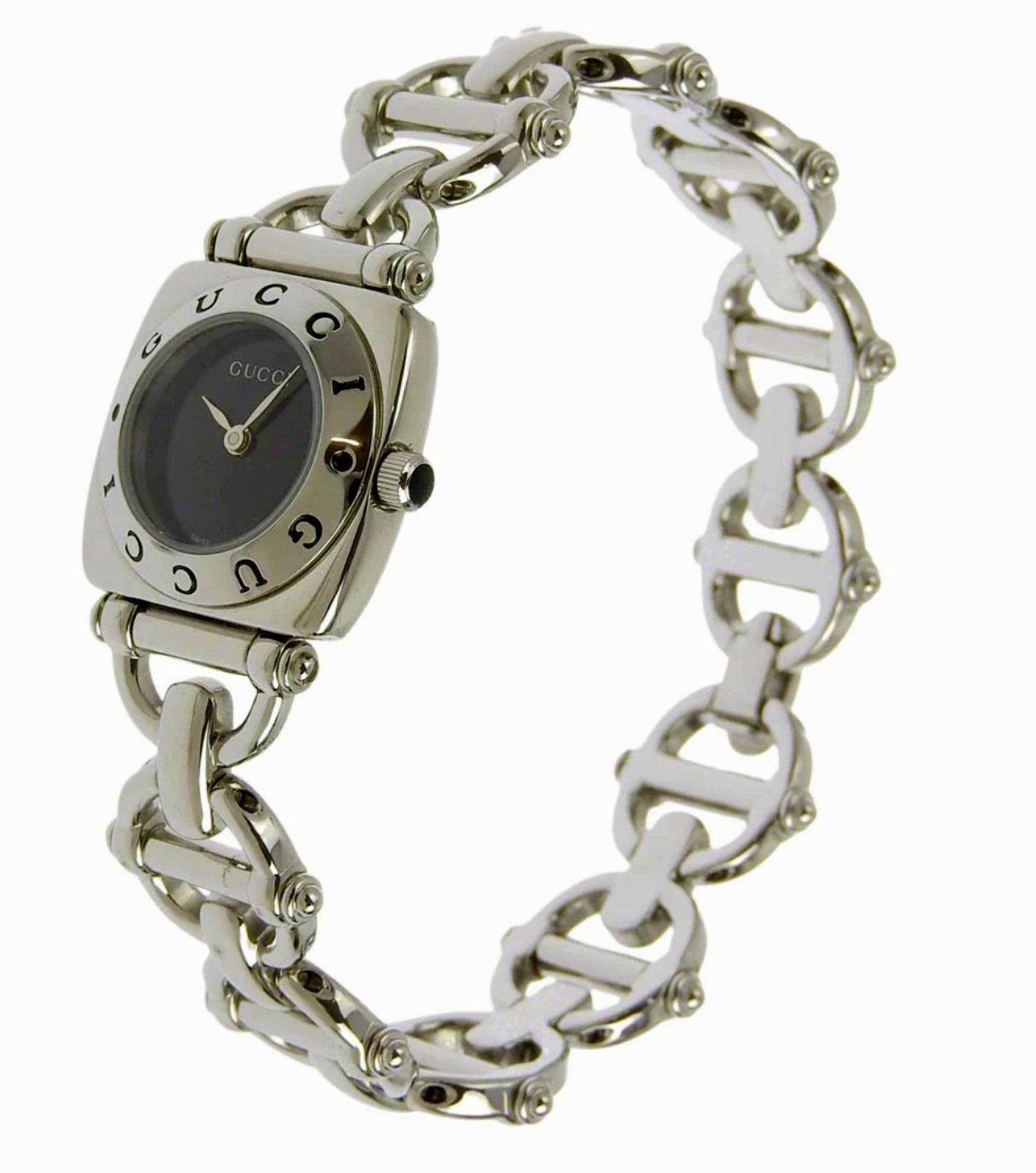 Gucci Gucci 6400L Horsebit Stainless Steel Bracelet Watch Size ONE SIZE - 1 Thumbnail