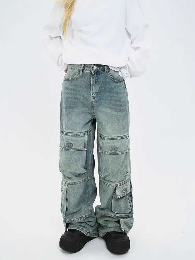 Japanese Brand × Jean Vintage Heavy Wash Workwear Jeans Size US 30 / EU 46 - 6 Thumbnail