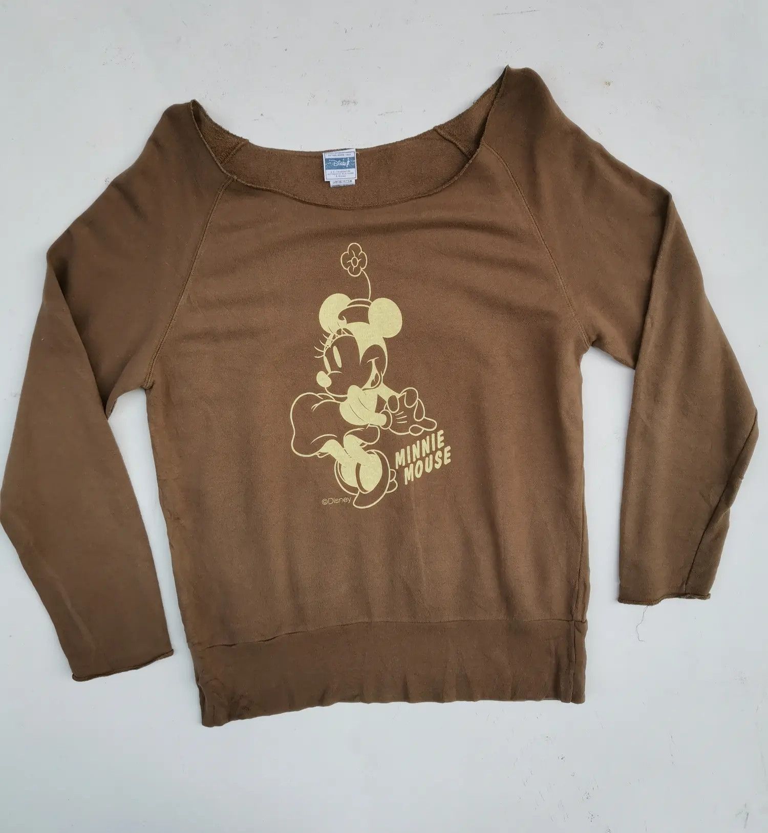 Disney × Mickey Mouse Disney Minnie Mouse Big Logo Sweatshirts Size US M / EU 48-50 / 2 - 1 Thumbnail