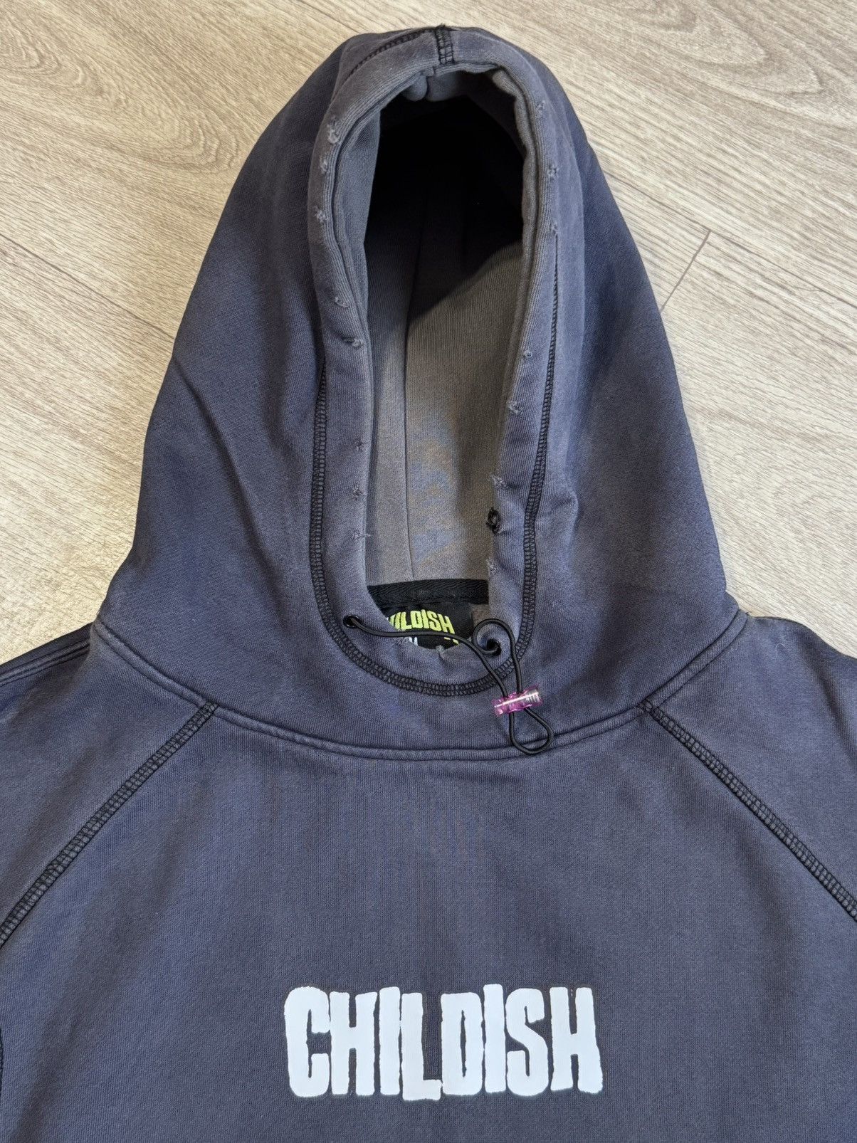 Vintage 🔷Rare Limited Childish "The Cave Dweller" Distressed Hoodie🔷 Size US M / EU 48-50 / 2 - 5 Thumbnail