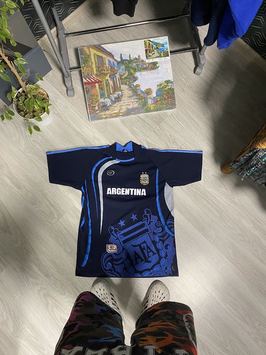 Vintage ARGENTINA VINTAGE SOCCER JERSEY Grailed