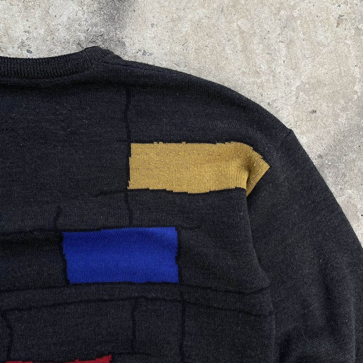 Vintage Vintage Knit Sweater Y2K Abstract Logo Style USA 90s Y2K Size US M / EU 48-50 / 2 - 10 Thumbnail