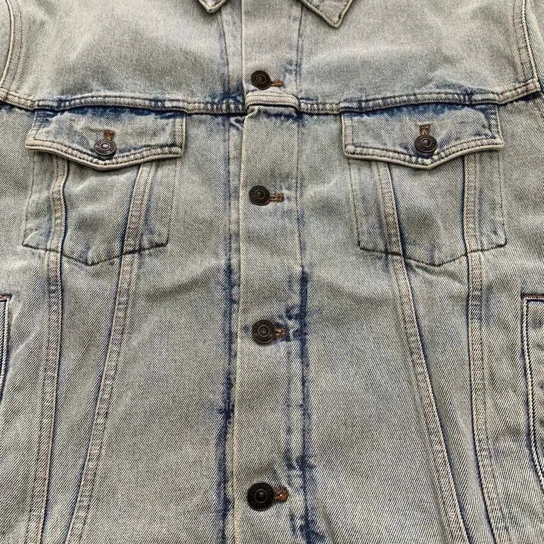 Balenciaga Balenciaga Washed Denim Jacket. Size US M / EU 48-50 / 2 - 7 Thumbnail