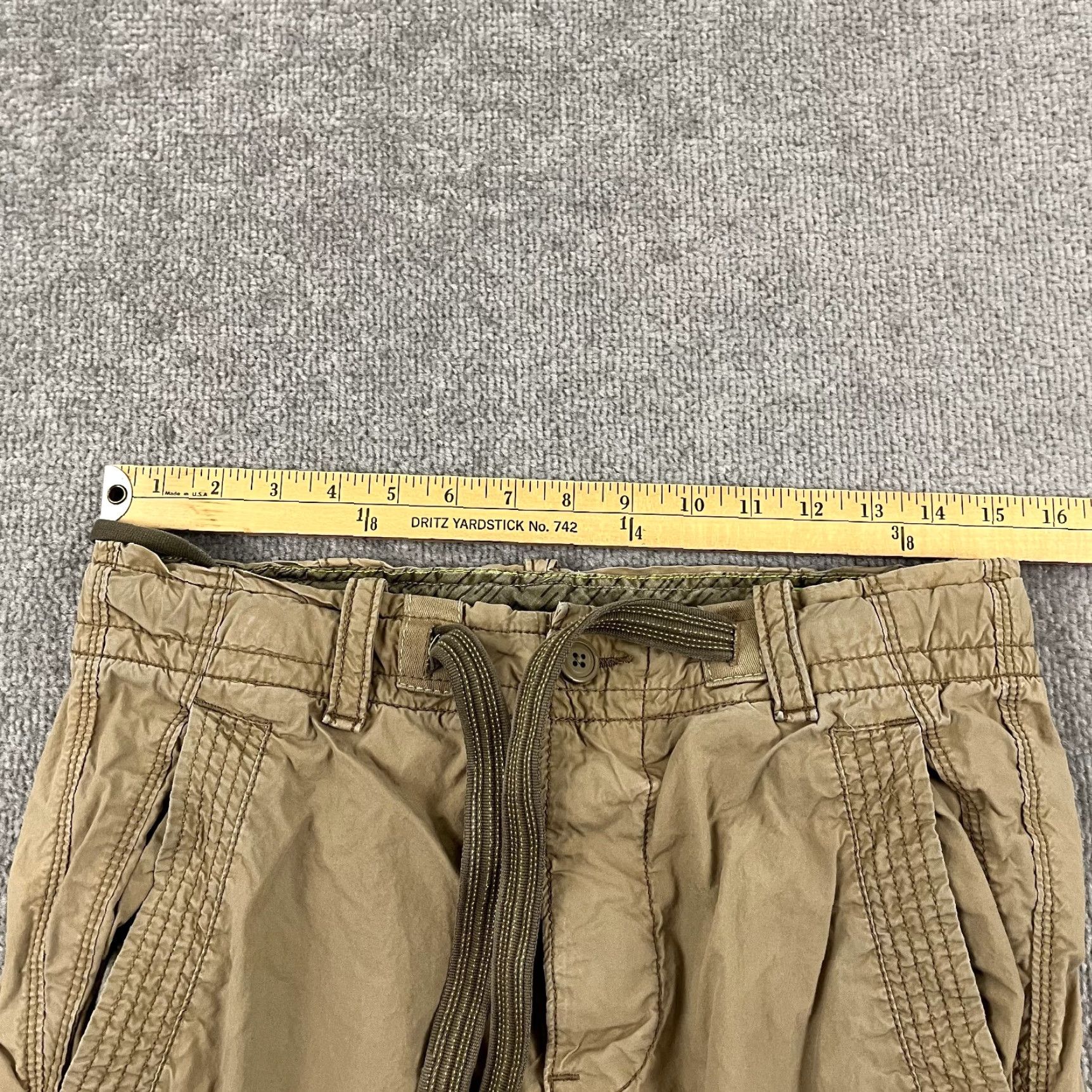 Gap Gap Cargo Pants Women's 28-30 Adjustable Utility Tactical Brown Retro Classic Size 28" / US 6 / IT 42 - 4 Thumbnail