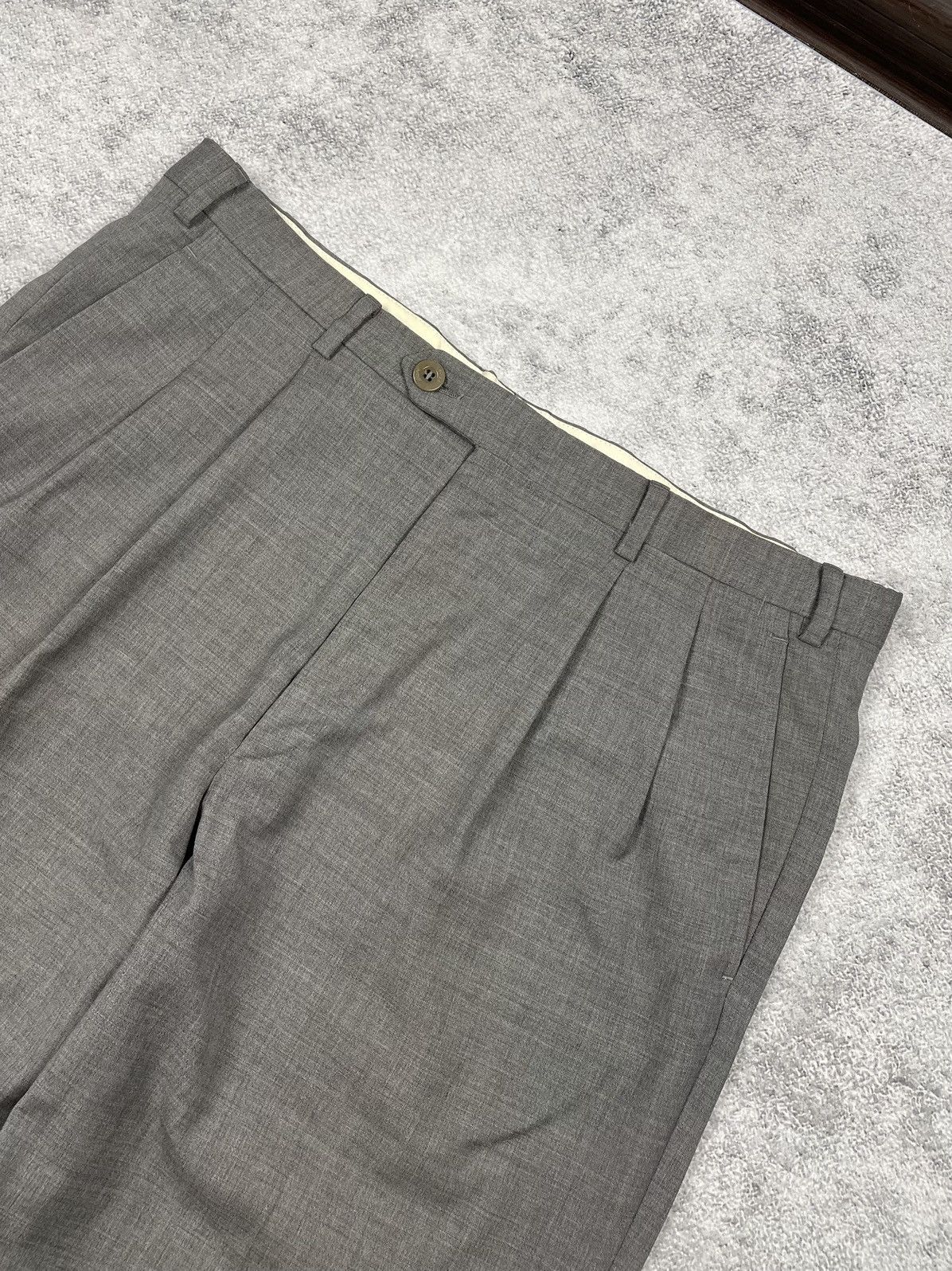 Brioni Brioni sport Pants Wool Italian Designers Vintage Luxury Size US 32 / EU 48 - 3 Thumbnail