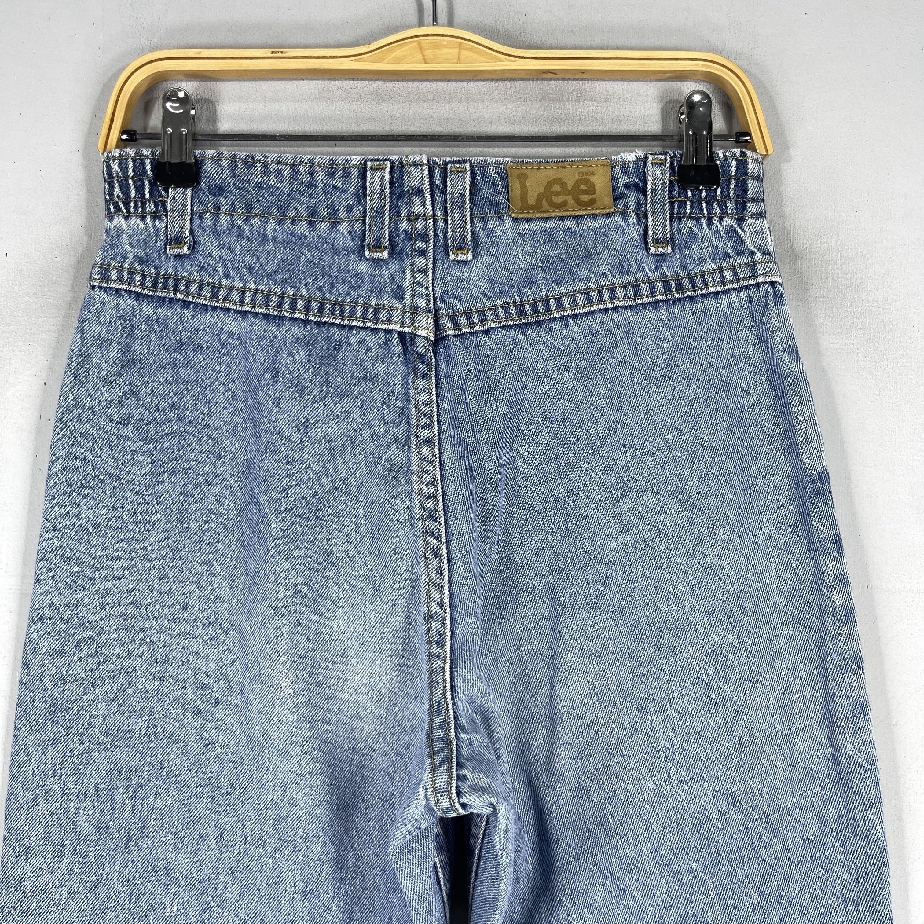 Lee W28 L27 Vintage Lee Usa Distressed Petite Hourglass Jeans Size 28" / US 6 / IT 42 - 7 Thumbnail