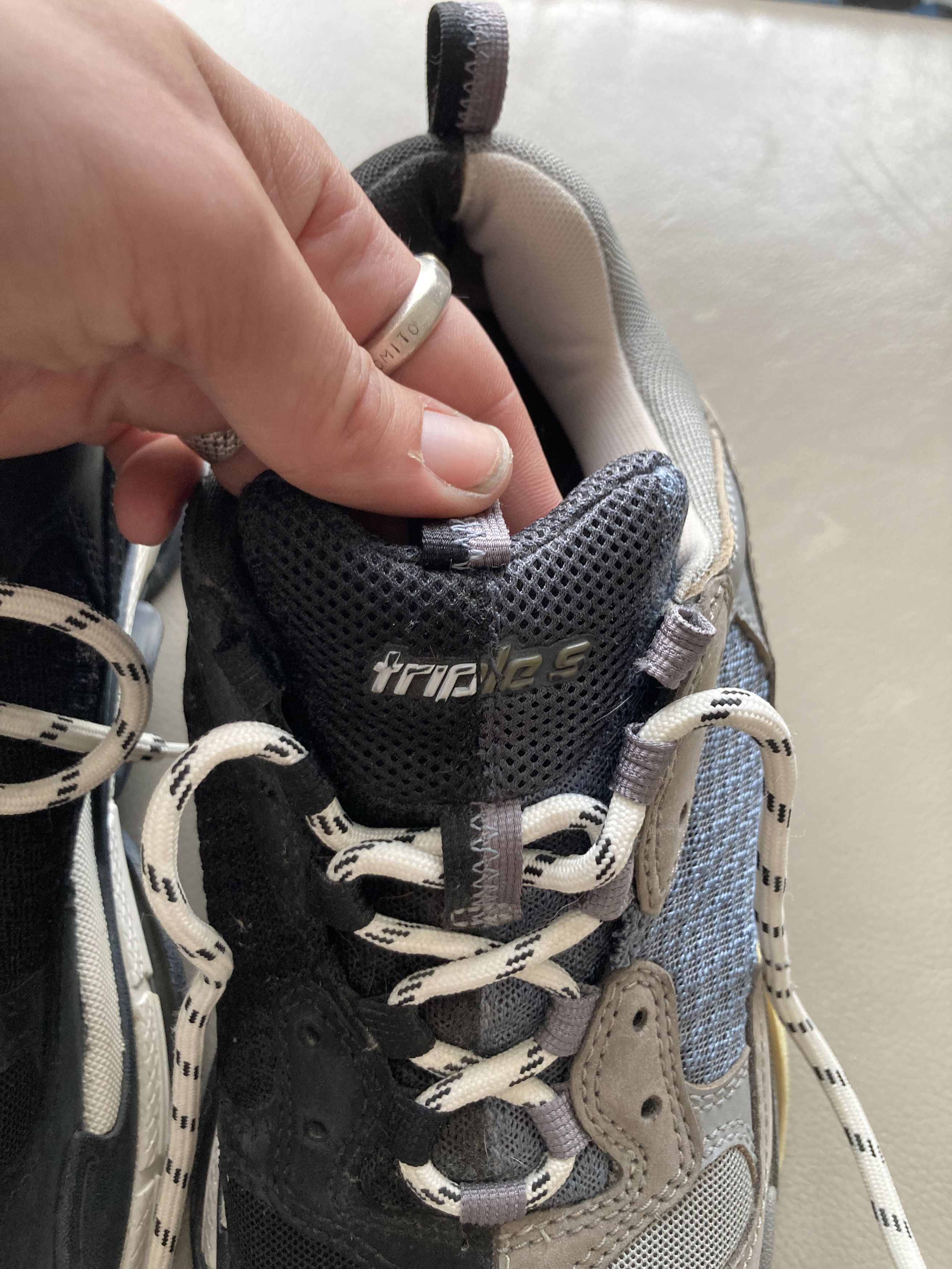 Balenciaga Balenciaga Triple S Sneaker 'Split' Size US 10 / EU 43 - 3 Thumbnail