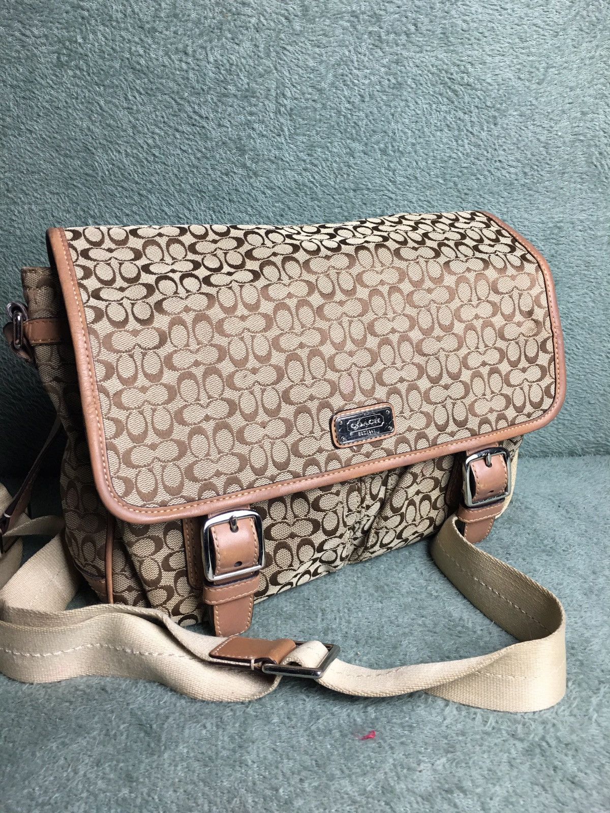 Coach Vintage Coach Monogram Shoulder Bag | Grailed