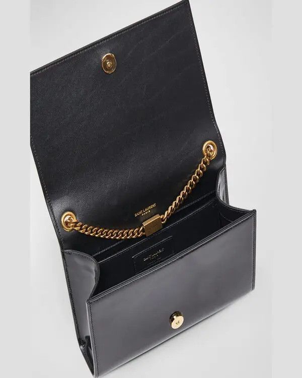 Saint Laurent Paris o1tp1o0525 Size: OS/Two Tone Shoulder Bag in Black Size ONE SIZE - 2 Thumbnail