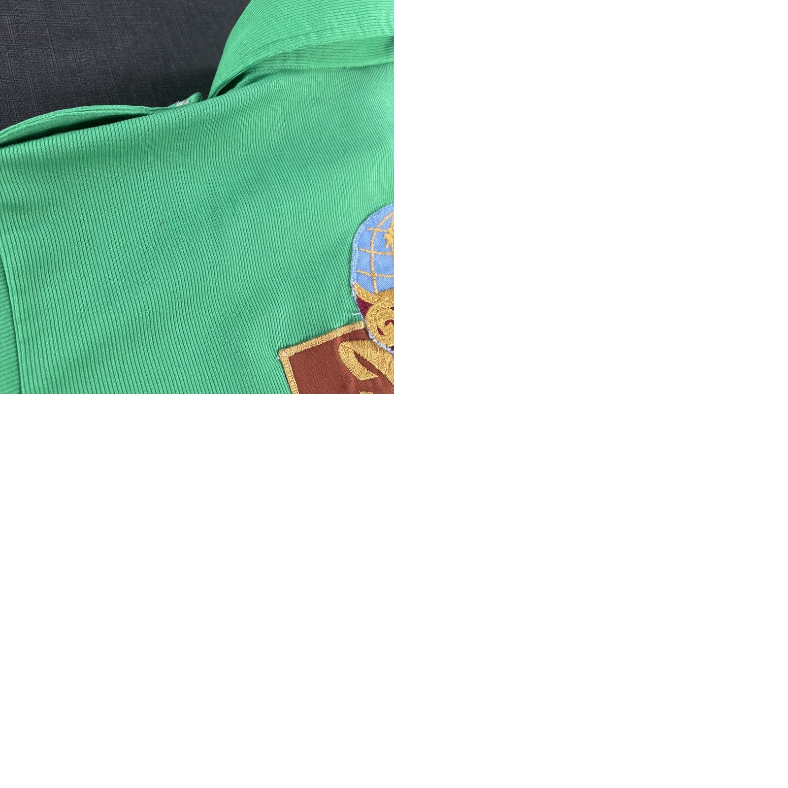 Vintage VINTAGE Hilton Polo Shirt Collared 1/4 Zip Short Sleeve Green 70s Retro Beer Bowling 70s Mens L Size US L / EU 52-54 / 3 - 12 Thumbnail