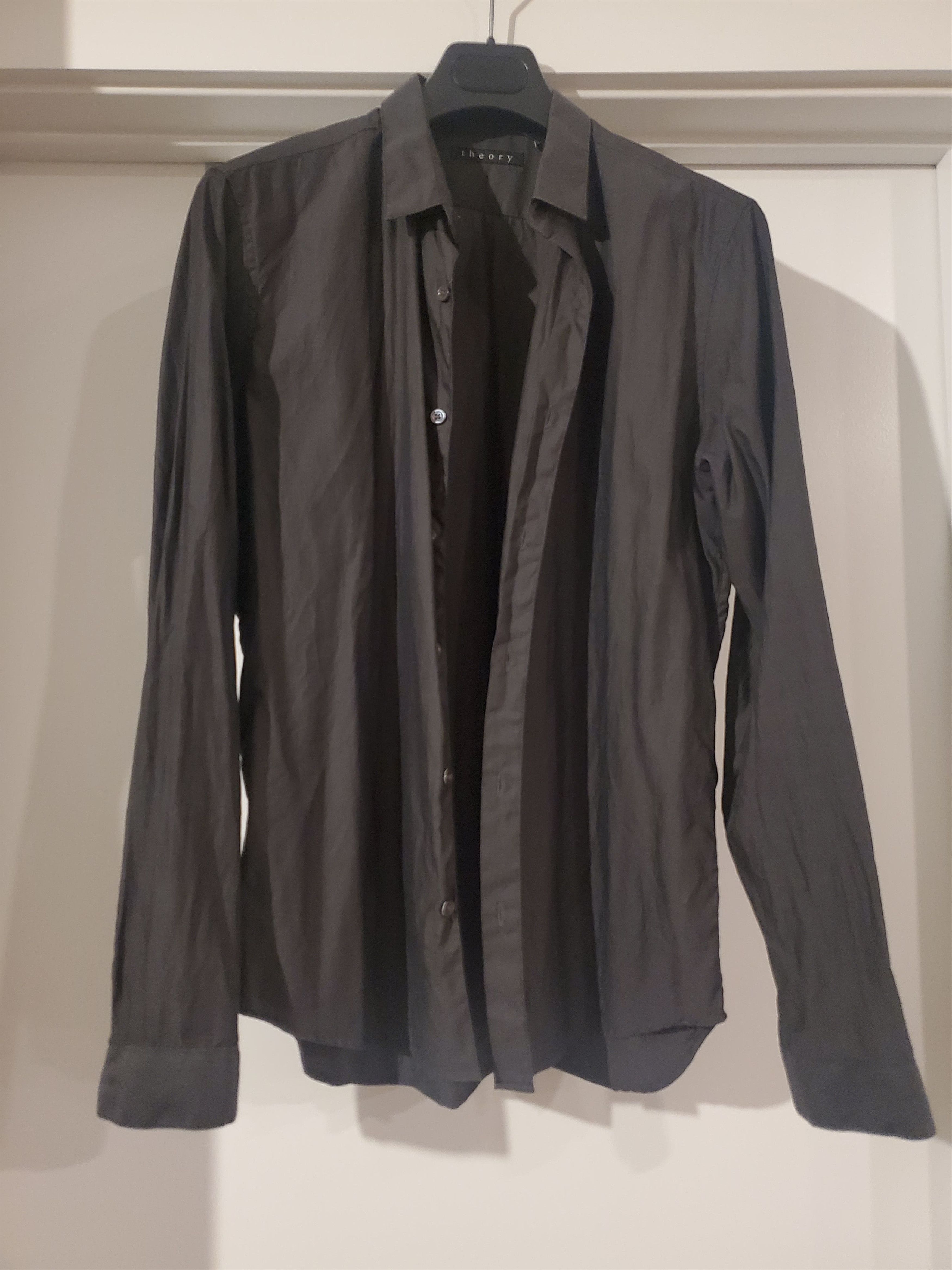 Theory Theory Charcoal Button Down Shirt Sz M Size US M / EU 48-50 / 2 - 1 Thumbnail