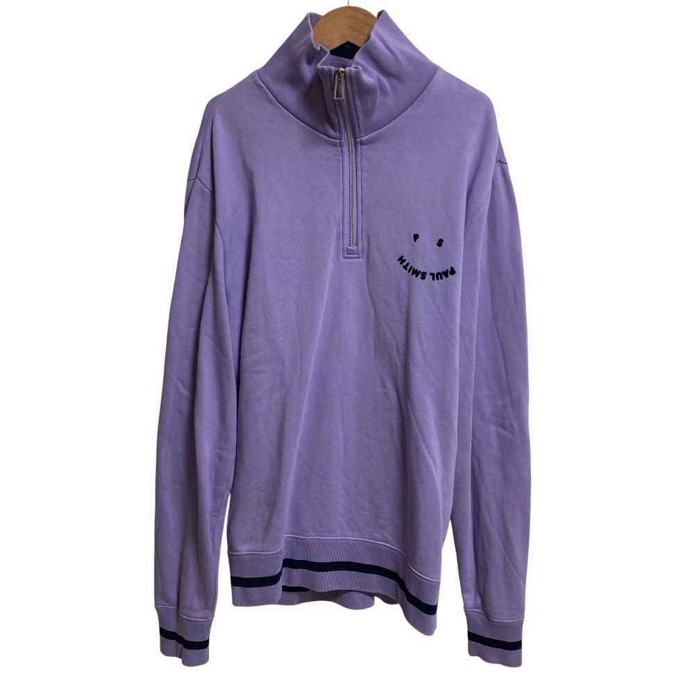 Paul Smith Paul Smith PS Paul Smith Happy Half Zip Sweatshirt Cotton Sweatshirts & Hoodies DUTY FREE for USA Size ONE SIZE - 1 Thumbnail