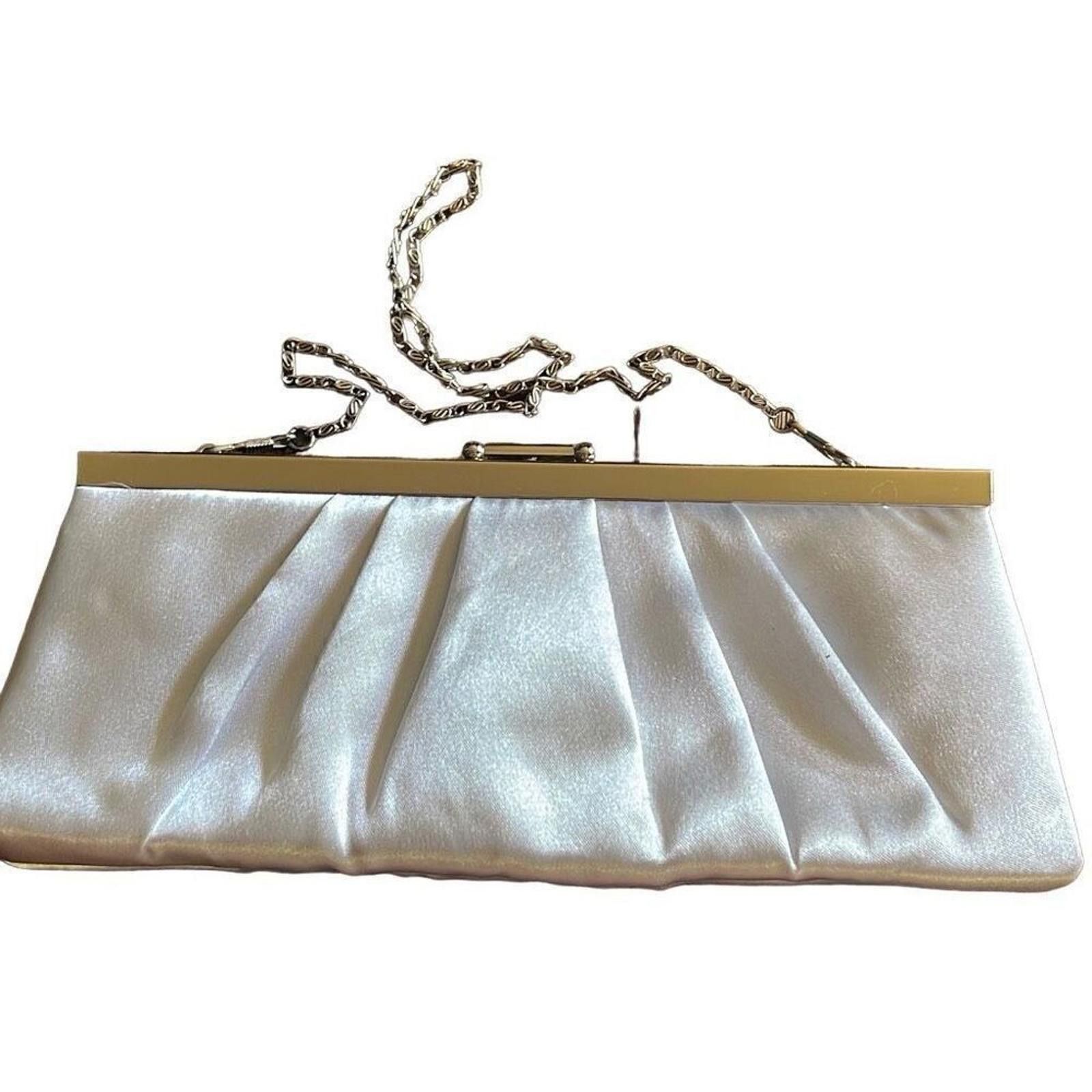 Designer Vintage Jessica McClintock evening bag silver Size ONE SIZE - 1 Thumbnail