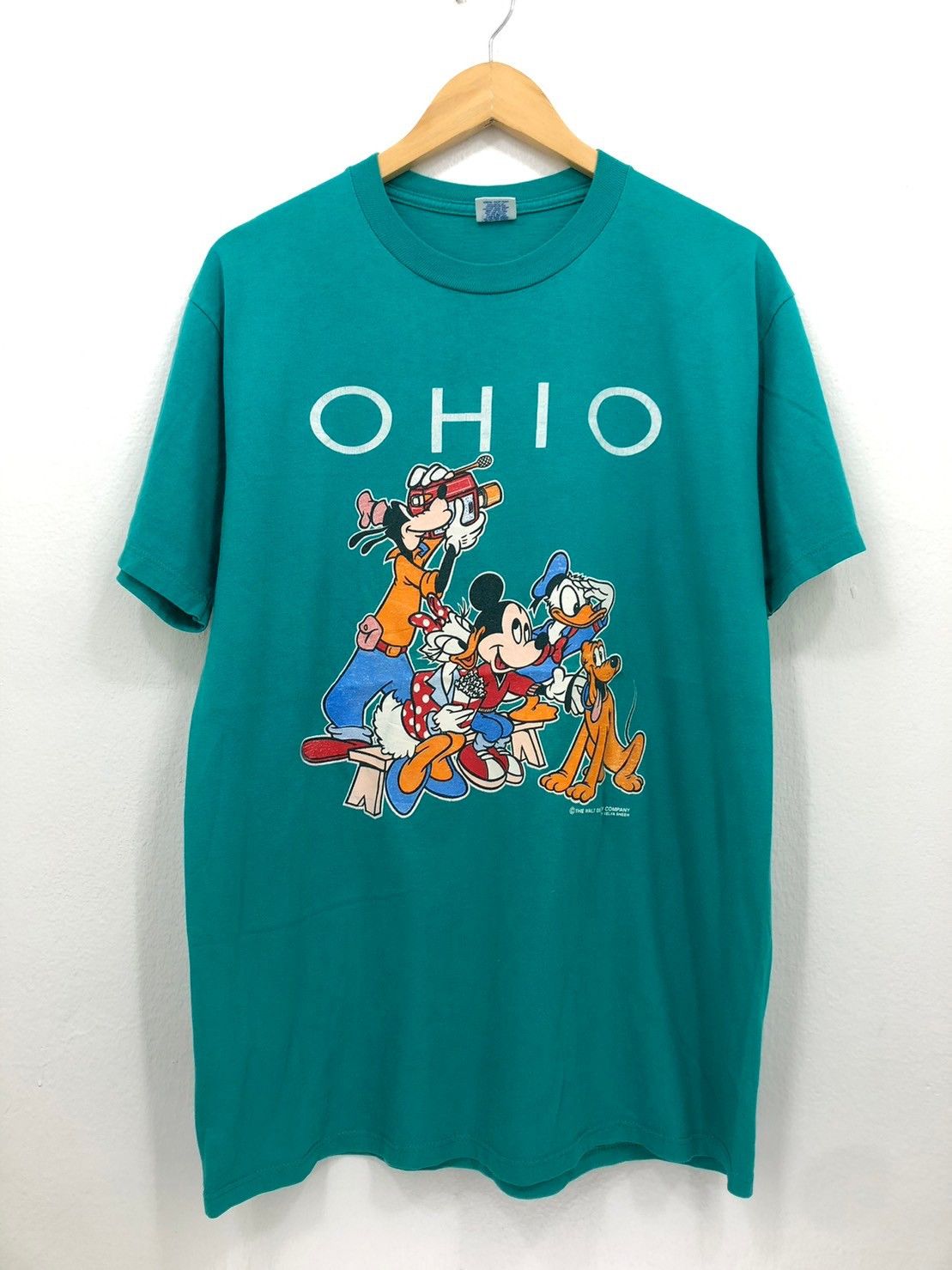 Disney × Mickey Mouse × Vintage Vintage 90's MICKY MOUSE Shirt Disney Donald Duck Goofy BN Size US L / EU 52-54 / 3 - 2 Thumbnail