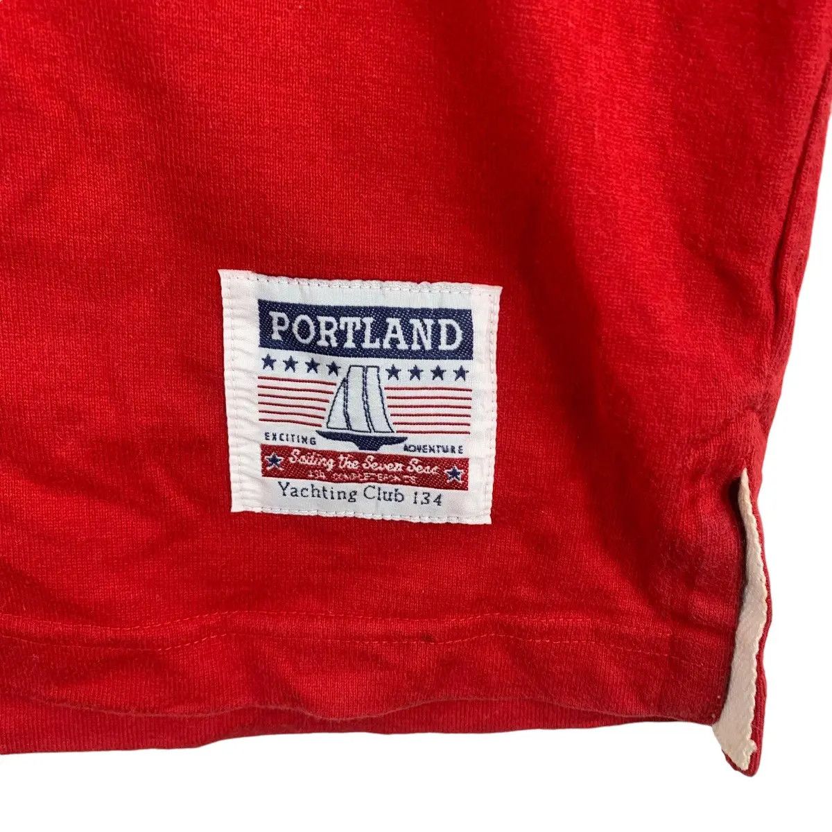 Vintage Vintage 90’ PORTLAND YACHTING CLUB Rugby Polo Tee Shirt Top Size US M / EU 48-50 / 2 - 8 Thumbnail
