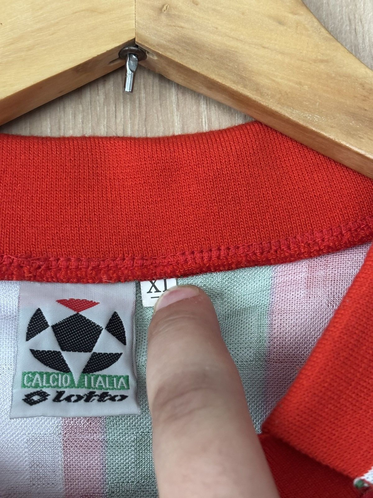Lotto Sport VINTAGE 1996 WALES LOTTO JERSEY Size US XL / EU 56 / 4 - 2 Thumbnail