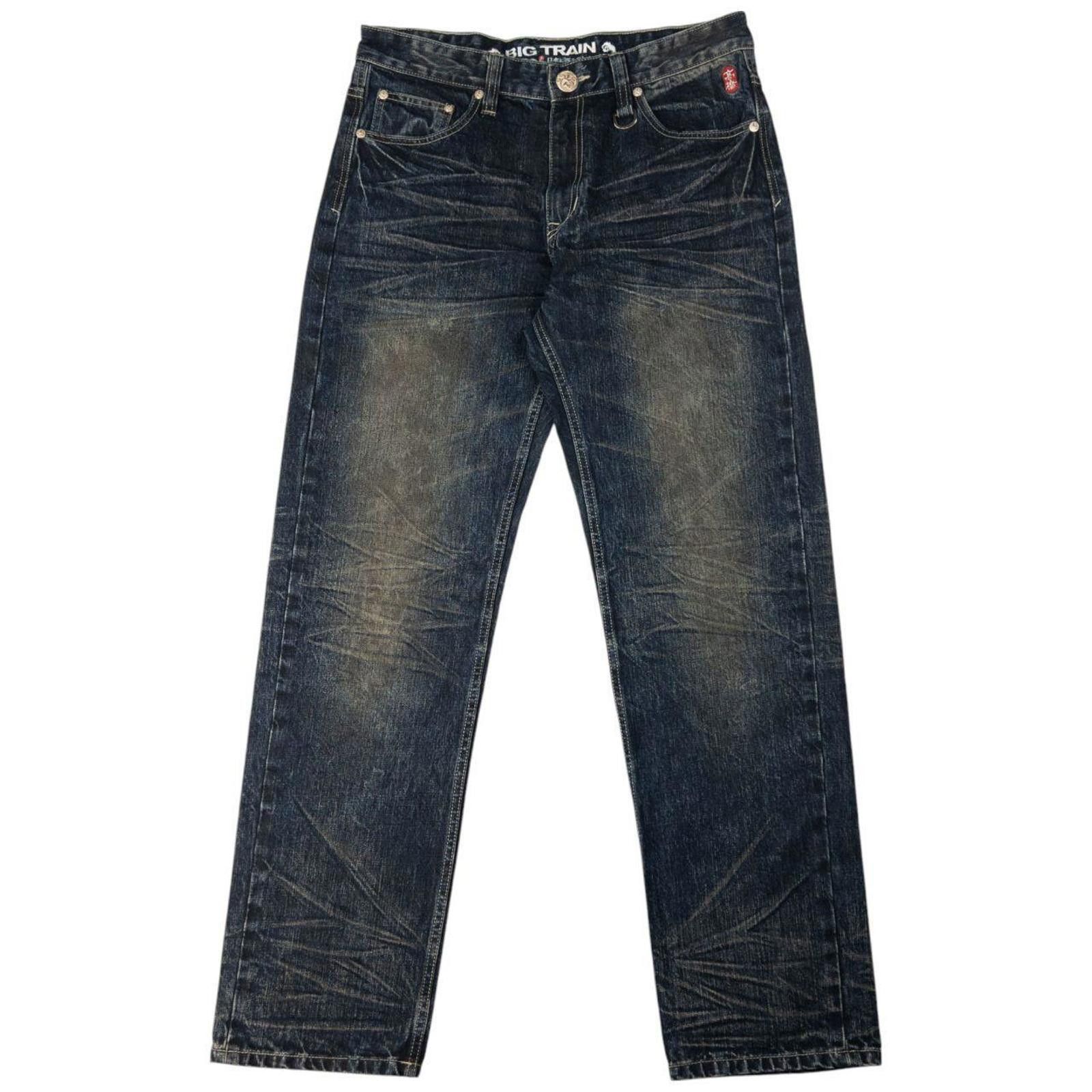 Other Vintage Big Train Koi Fish Japanese Denim Jeans Size W34 Size US 34 / EU 50 - 3 Thumbnail