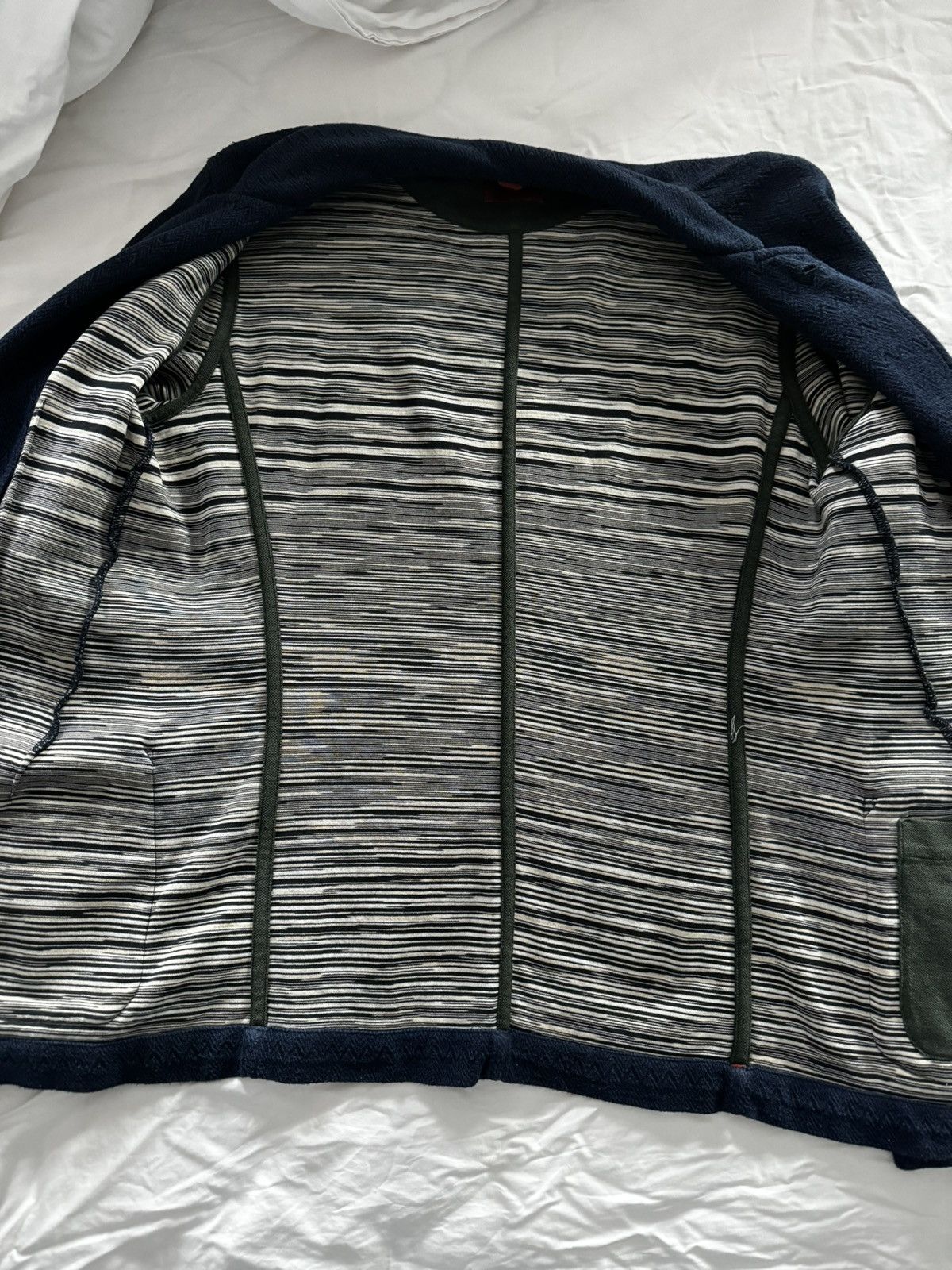 Missoni Missoni blue blazer jumper Size 38R - 2 Thumbnail