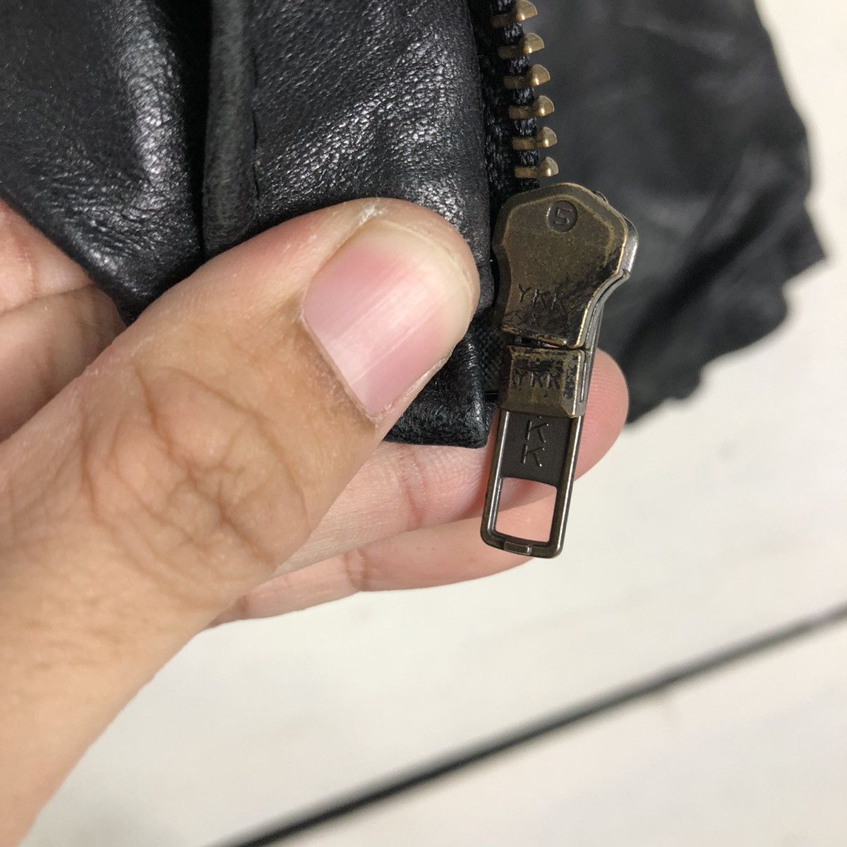 Japanese Brand 📌Vintage Cropped Biker Leather Jacket Crisp Issey Miyake Size US M / EU 48-50 / 2 - 18 Thumbnail