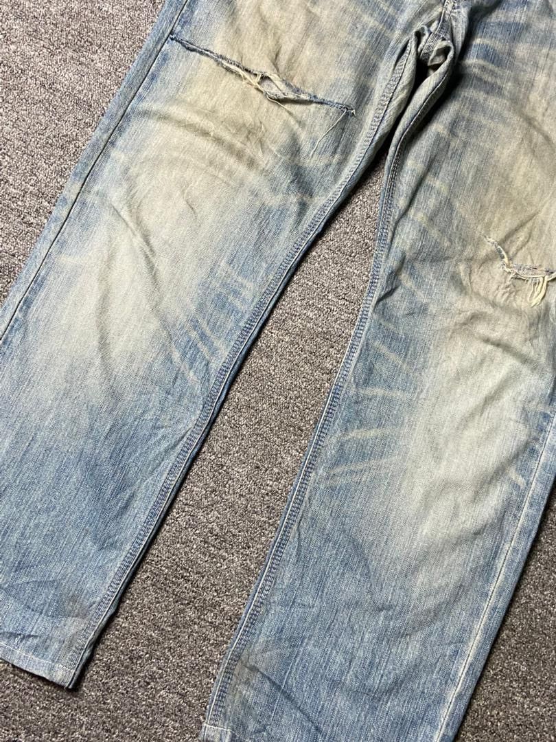 Edwin Vintage EDWIN Genuine Distressed Jeans (143) Size US 37 - 10 Thumbnail