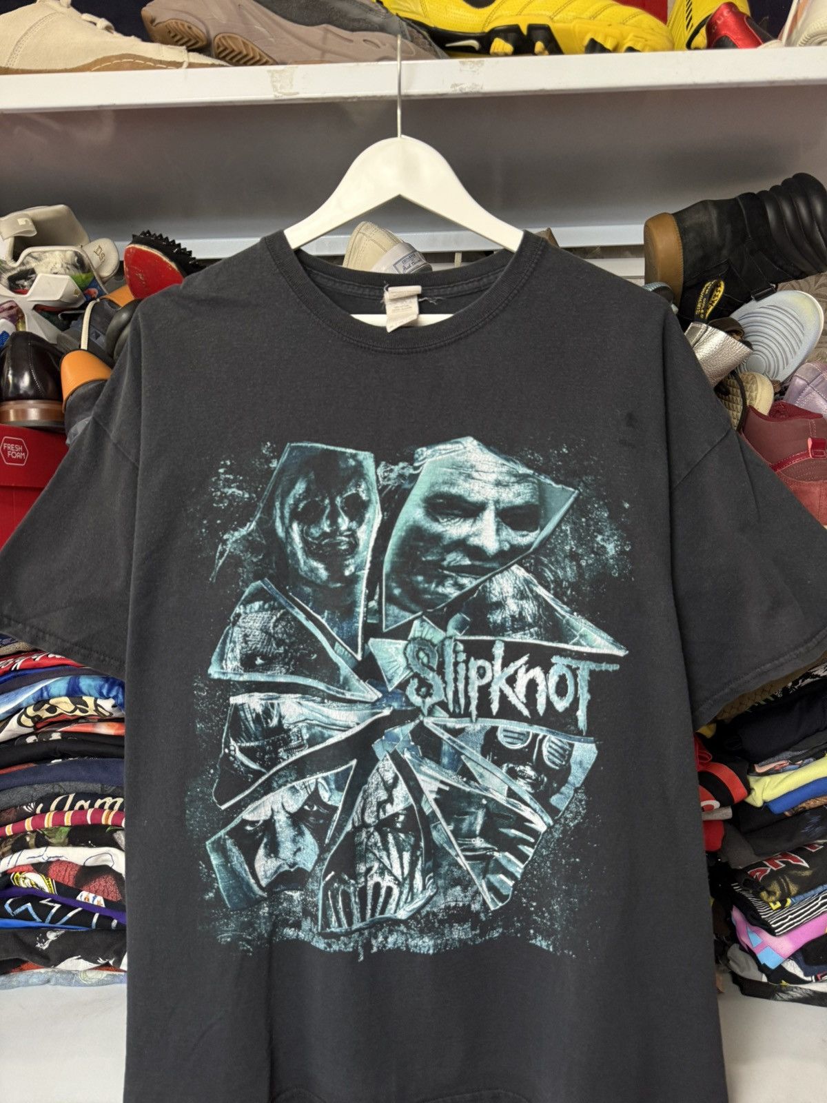 Band Tees VINTAGE SLIPKNOT 2014 Tour metal T-shirt Band tee Size US XL / EU 56 / 4 - 2 Thumbnail