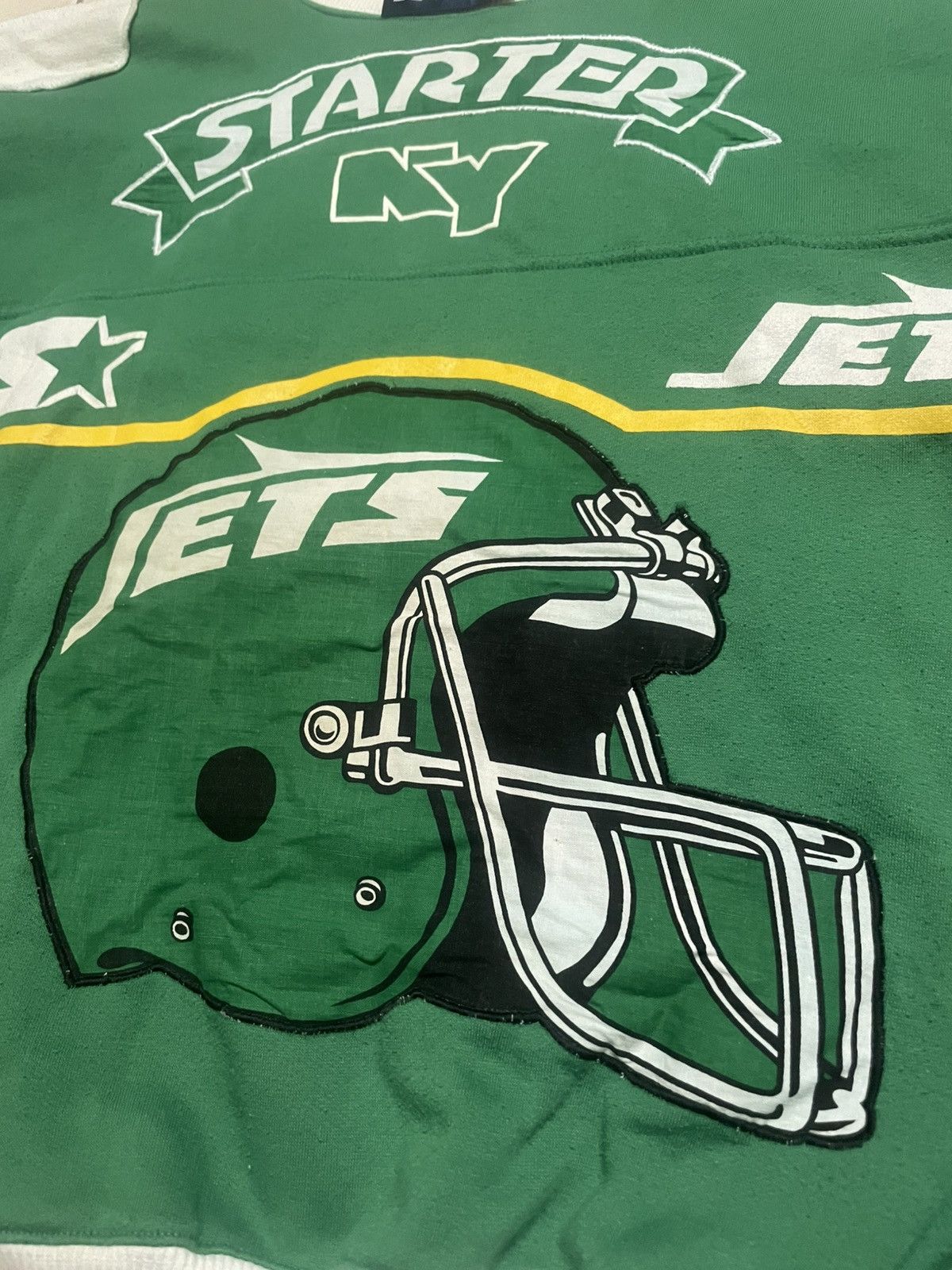 Starter Vintage 90s Starter NFL New York Jets Sweatshirt Size US S / EU 44-46 / 1 - 5 Thumbnail