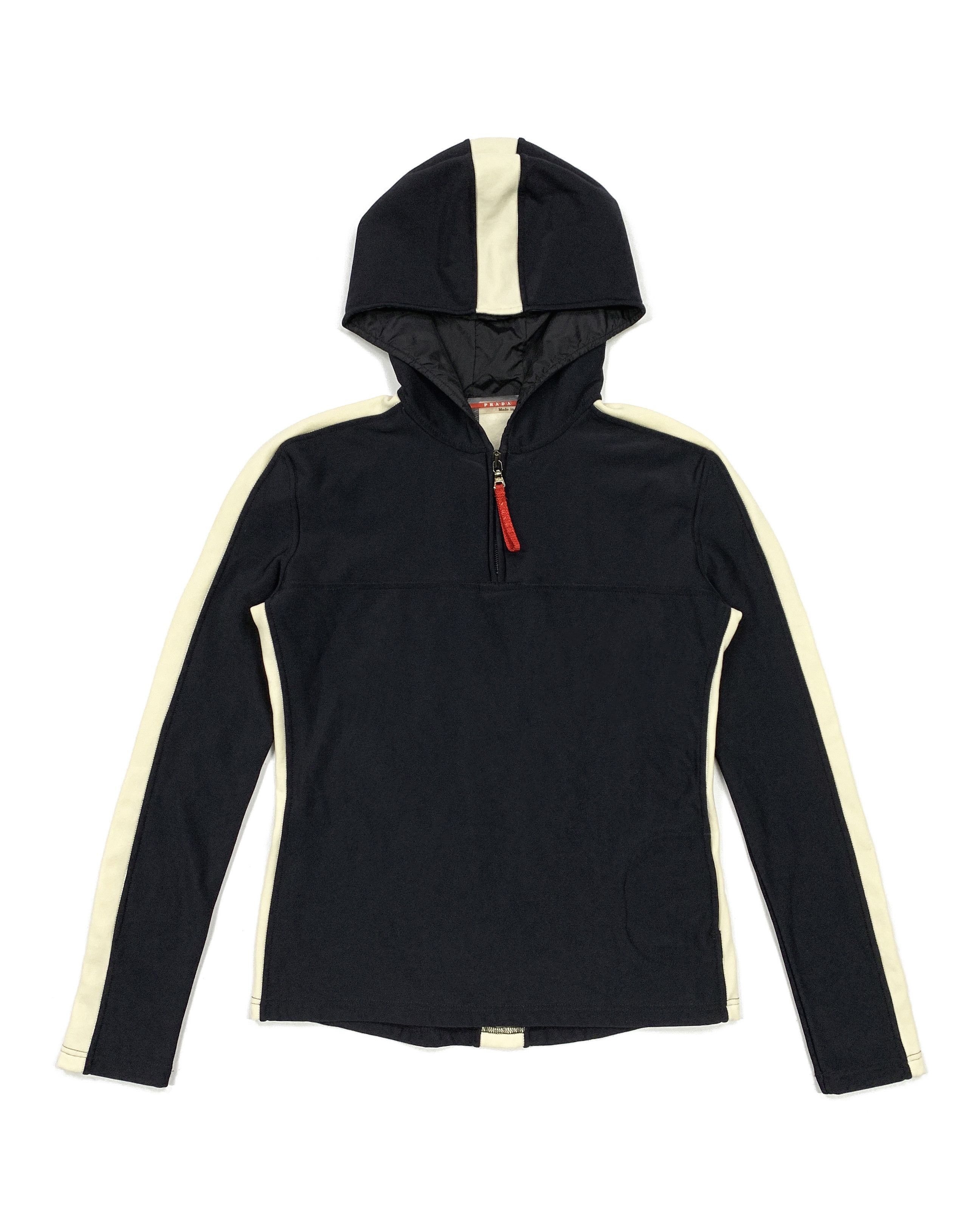 Prada 00s Sport / Racer Hoodie Size M / US 6-8 / IT 42-44 - 1 Thumbnail