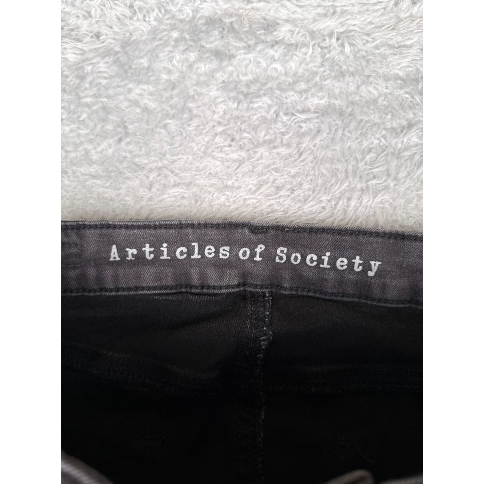 Vintage Articles Of Society Jeans Women 28 Gray Skinny Tapered Cotton Blend Stretc 26x28 Jeans等? Size 28" / US 6 / IT 42 - 6 Thumbnail