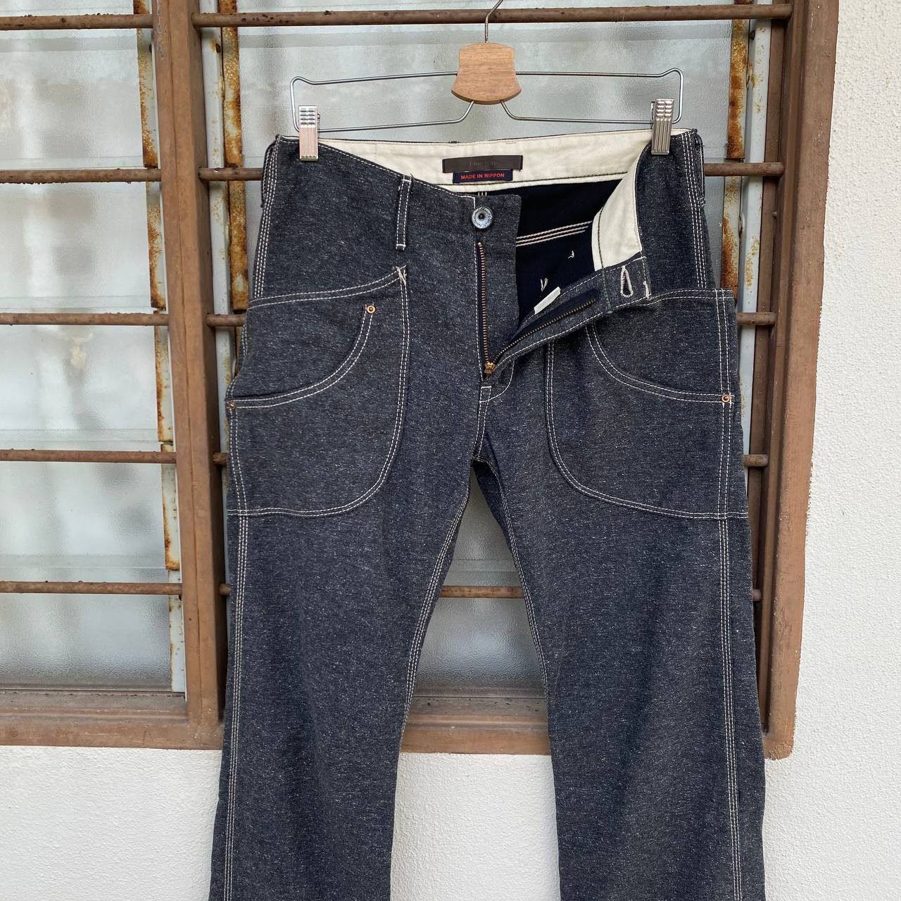Blue Blue Japan 🔥BINDING OFFER🔥BLUE WAY PRISONER SALT PAPER CARGO PANT Size US 30 / EU 46 - 3 Thumbnail