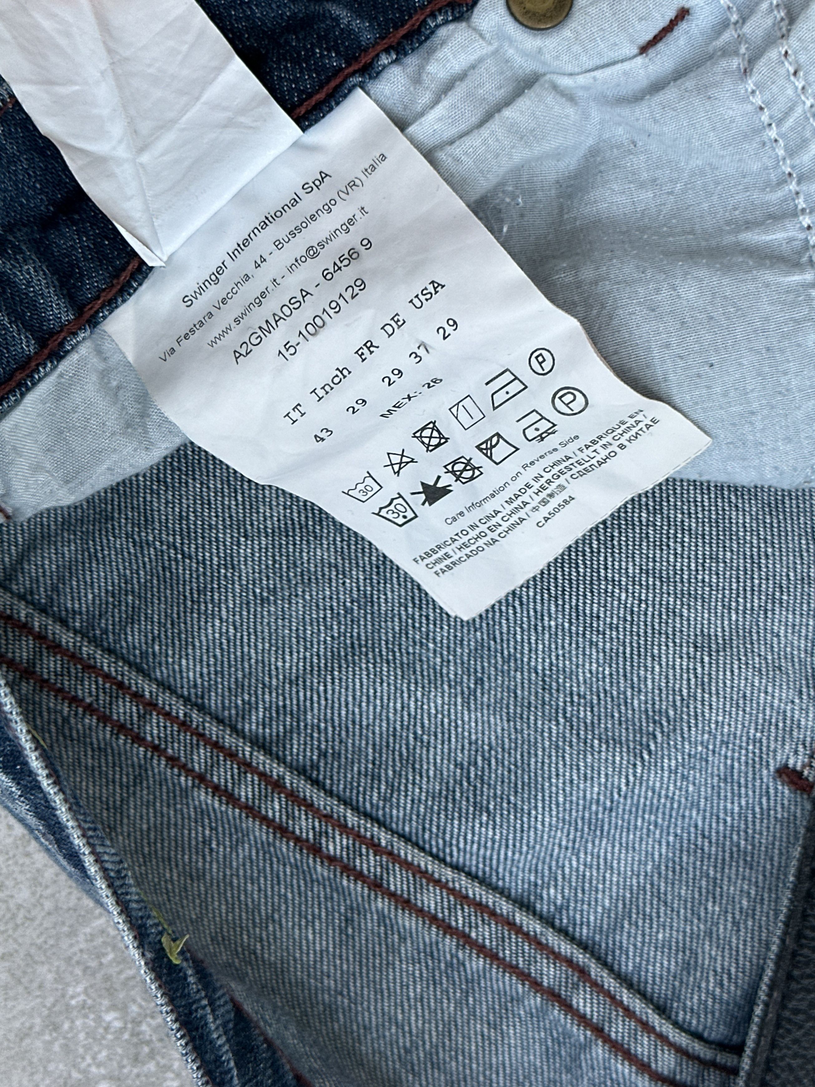 Versace Versace Jeans Skinny Jeans Blue Denim Size 29" - 9 Thumbnail