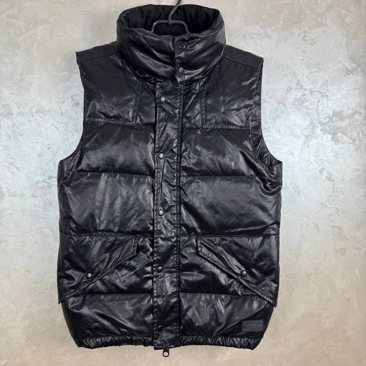 Allsaints AllSaints Spitalfields Leather Puffer Vest Black Size Medium Size US M / EU 48-50 / 2 - 1 Thumbnail