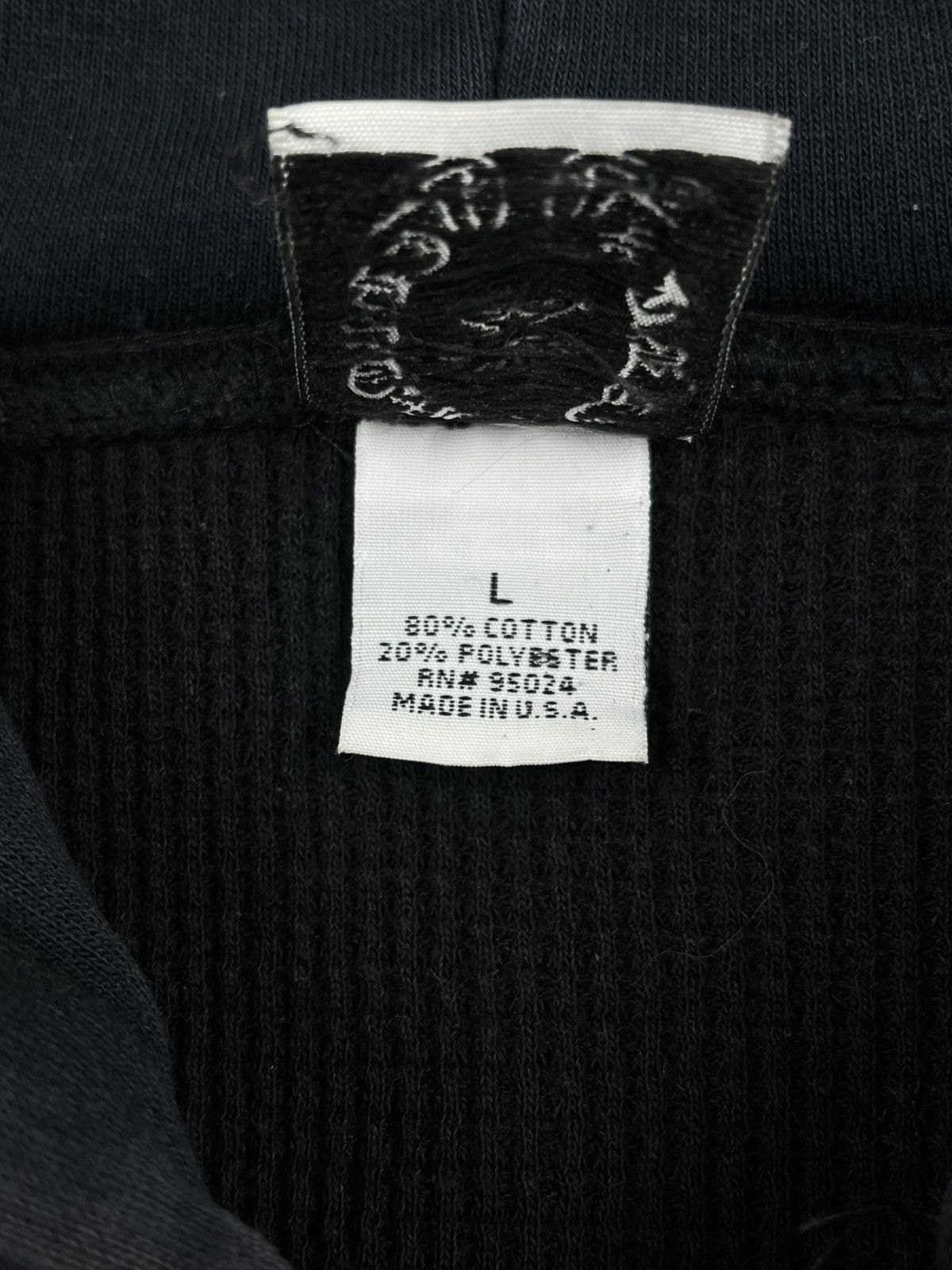 Chrome Hearts Chrome Hearts Cross Plus Heavy Thermal Zip Up Hoodie Size US L / EU 52-54 / 3 - 9 Thumbnail