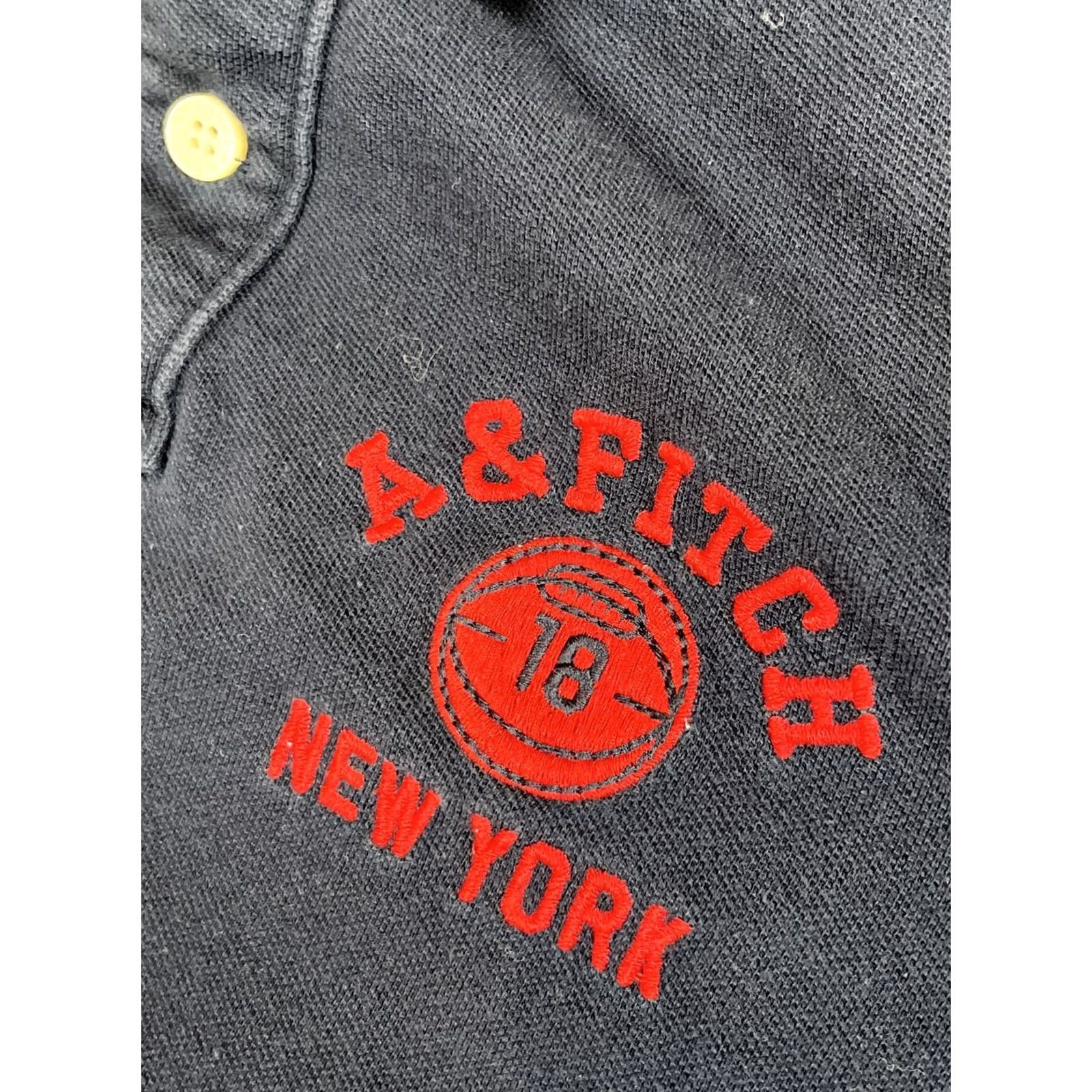Abercrombie & Fitch VINTAGE Abercrombie & Fitch Shirt Mens M Muscle Fit Blue Embroidered Football Crew Neck Short Sleeve Shirt Mens Blue Football 90s Inspired Size US M / EU 48-50 / 2 - 4 Thumbnail