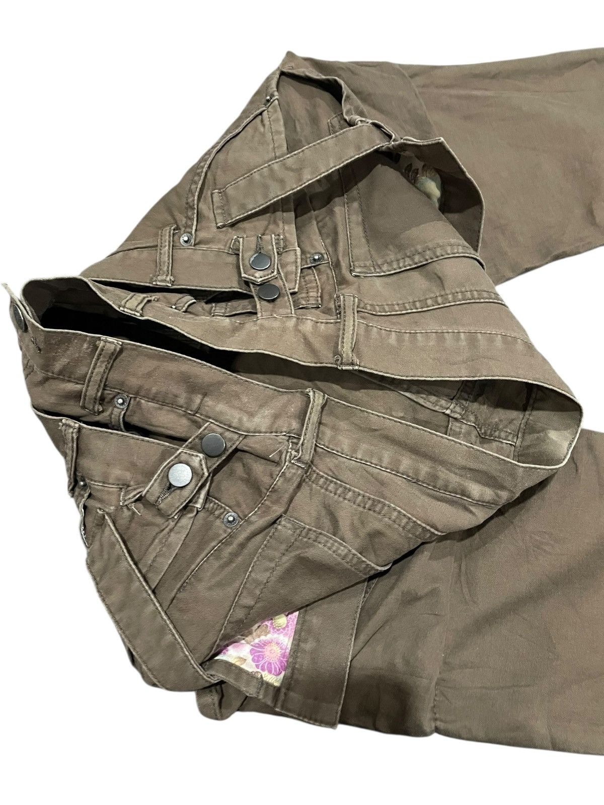 If Six Was Nine PPFM Double Waist Punk Rock Pants Size US 32 / EU 48 - 16 Thumbnail