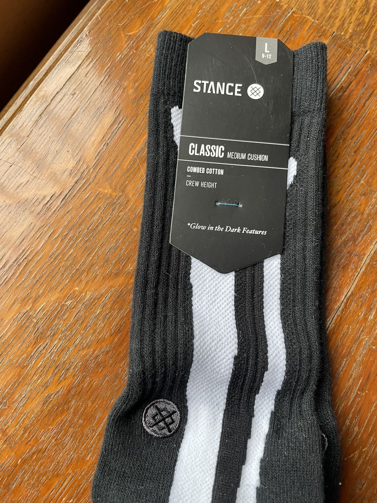 Stance Socks Stance Socks Skeleton Bones glow in the dark socks Size ONE SIZE - 2 Thumbnail