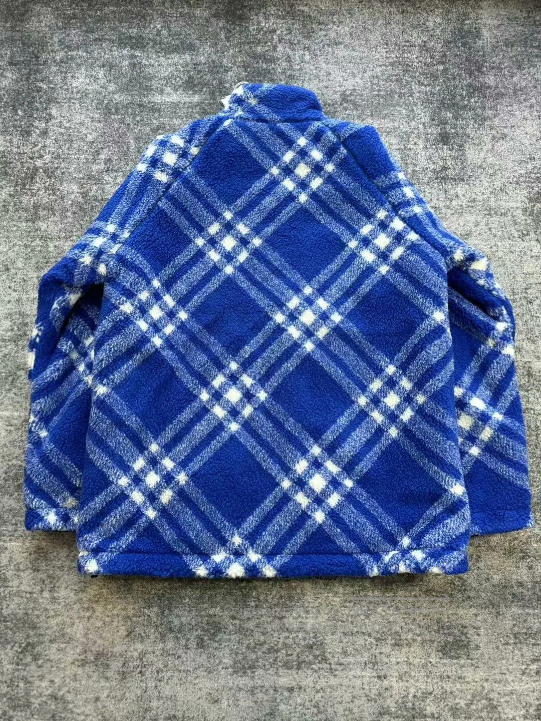 Burberry burberry blue teddy double-sided jacket. Size US L / EU 52-54 / 3 - 2 Thumbnail