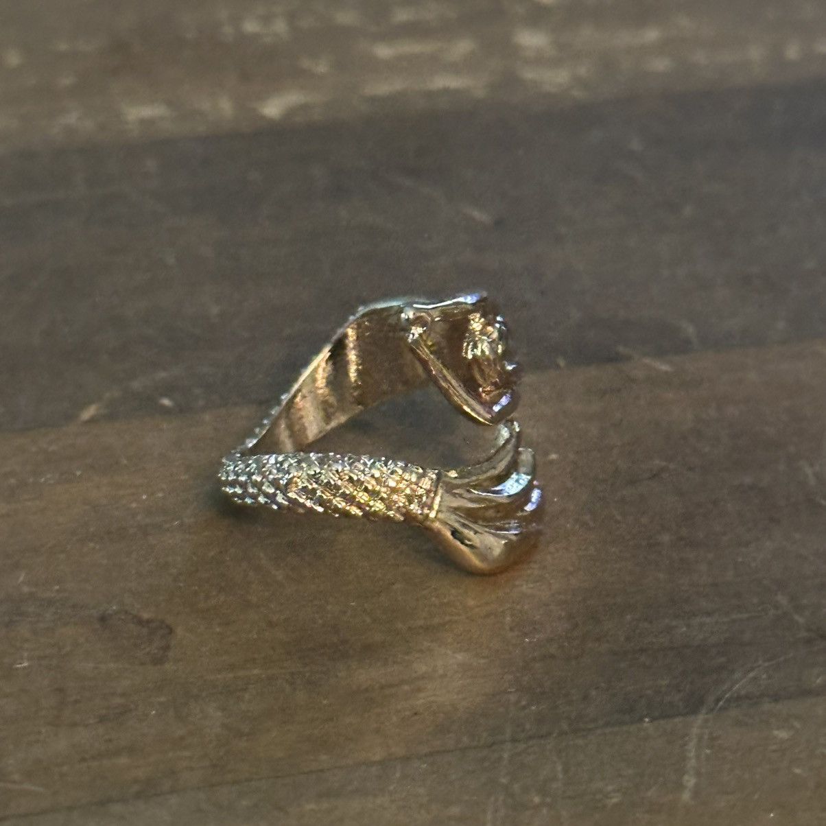 Other Gold tone mermaid wrap ring Size ONE SIZE - 6 Thumbnail