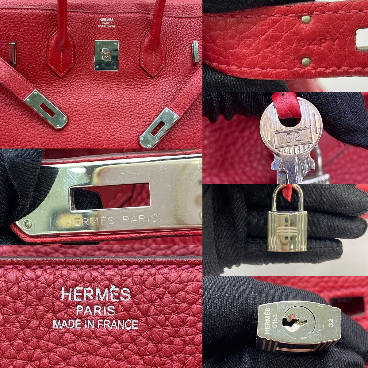 Hermes Authentic Hermes Birkin 35 Stamp Square Q Handle Bag Size ONE SIZE - 9 Thumbnail