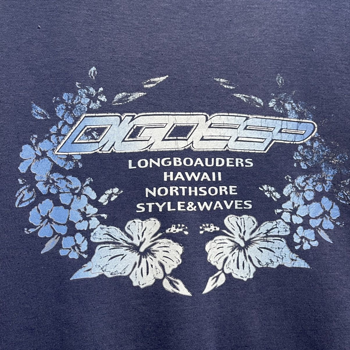 Dig Deep Vintage 90s Dig Deep “Longboards Hawaii” Sweatshirt Size US L / EU 52-54 / 3 - 2 Thumbnail