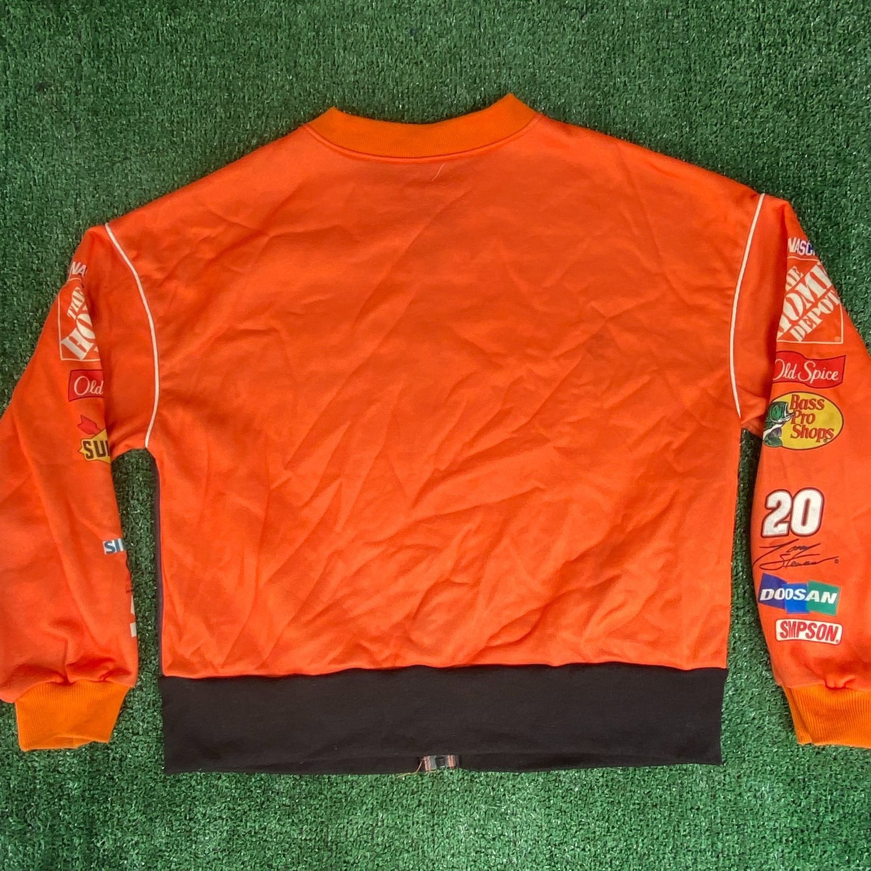 NASCAR Vintage Y2K NASCAR Racing Jacket Home Depot Logo Bomber Size US L / EU 52-54 / 3 - 6 Thumbnail